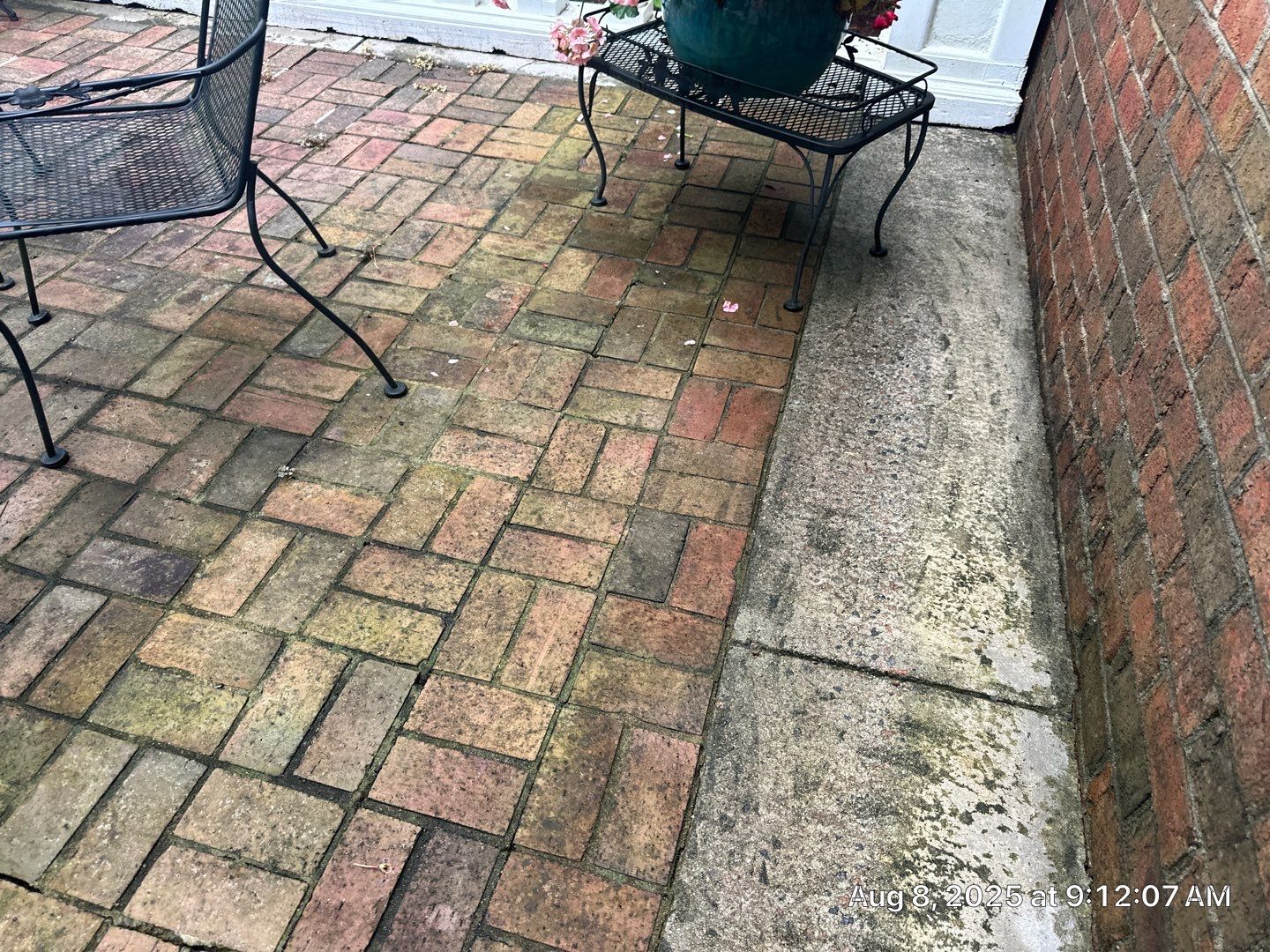 paver patio using Concrete Sealant by DuraSeal