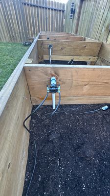 Raised Bed Restoration & Irrigation Upgrade