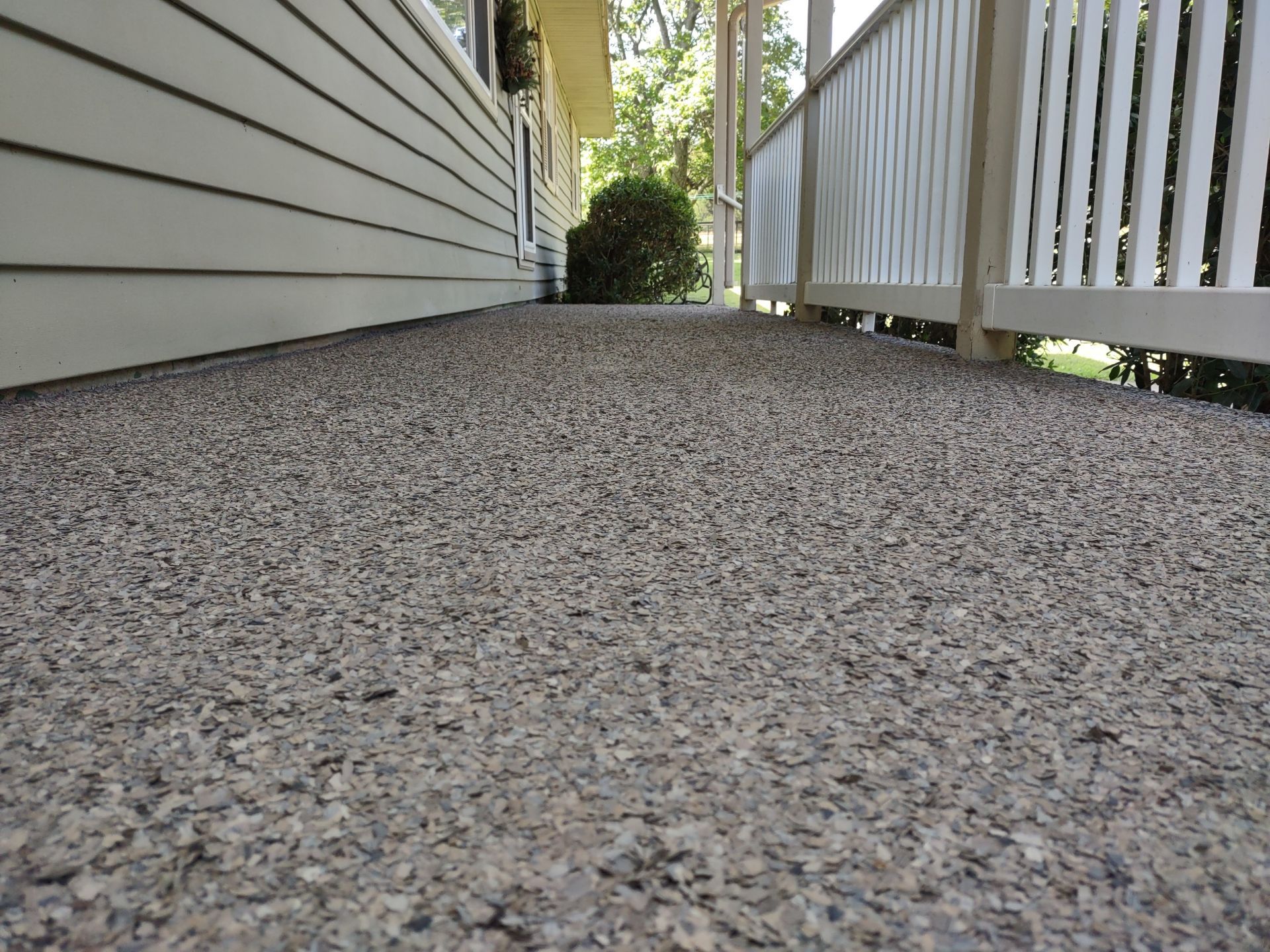 Project in Fayetteville by Pace X Concrete Coatings