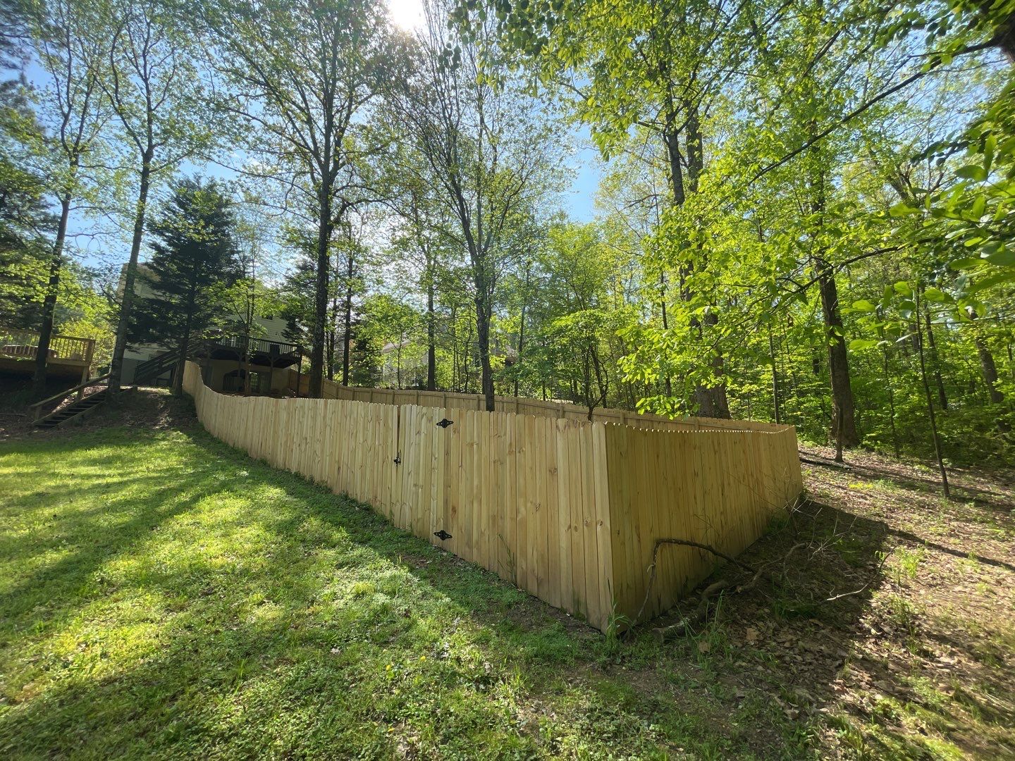 Russet Woods Fence / Deck Staining by Pillar and Pine