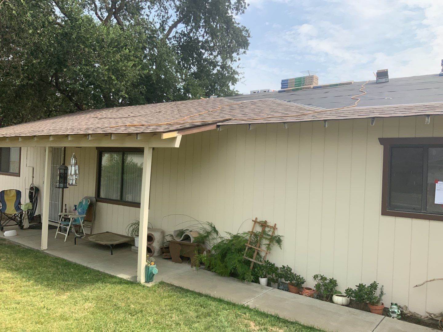 Gutter Installation using Englert LeafGuard Gutters by Byers Enterprises 