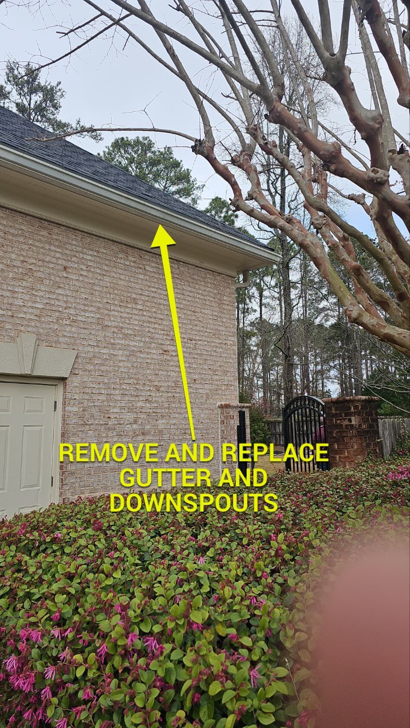 Roof Repair with PermaBoots, Gutter Installation, Cleaning, using 6" Seamless Gutters and Leaf Filter Guards by Indigo State Roofing
