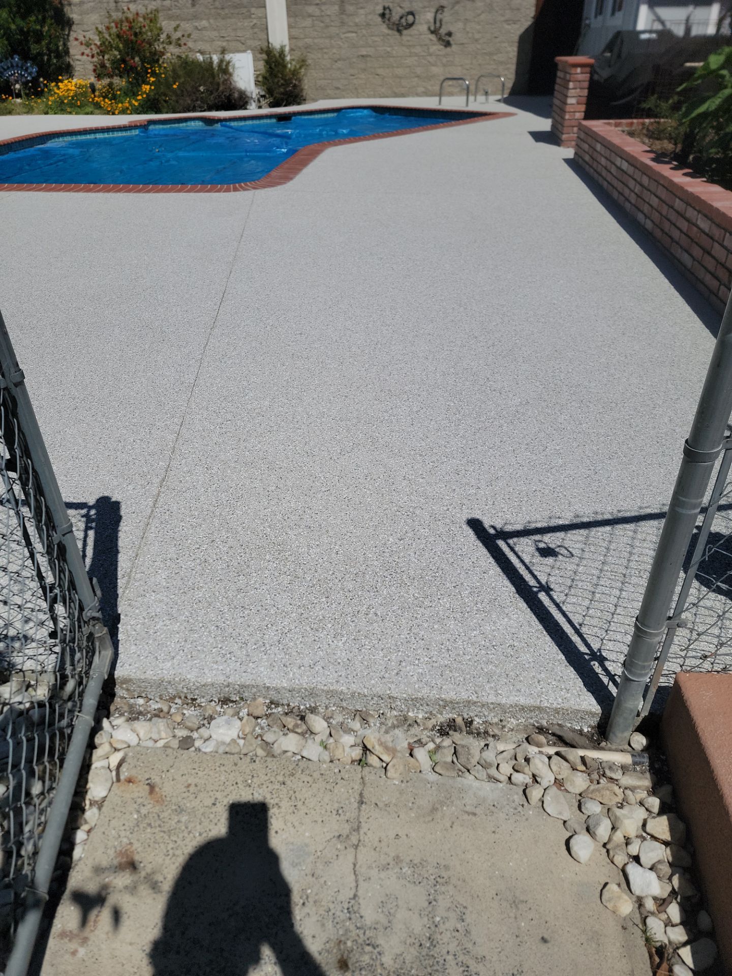 Custom Penntek Mount Everest Coating for Atascadero Pool Deck by MGP Coatings