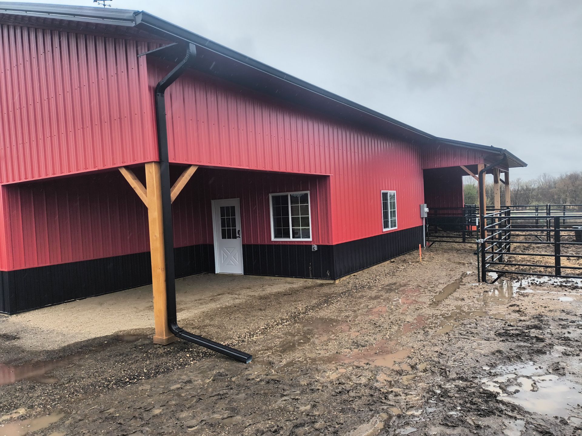 6" Gutter Installation + Snow Guards on Barn by Next Level Seamless Gutters / Exteriors Inc.