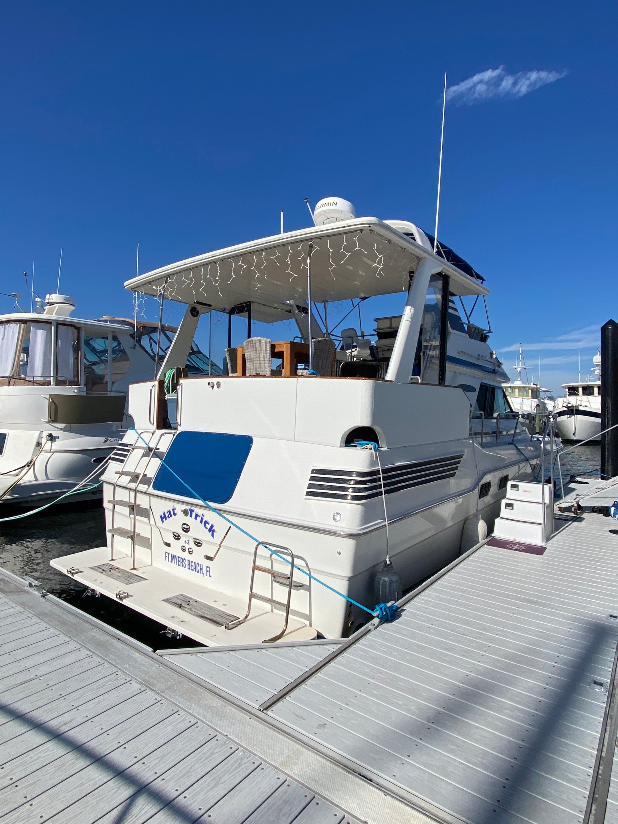 Project in Fort Myers Beach by Florida Hull Cleaning 