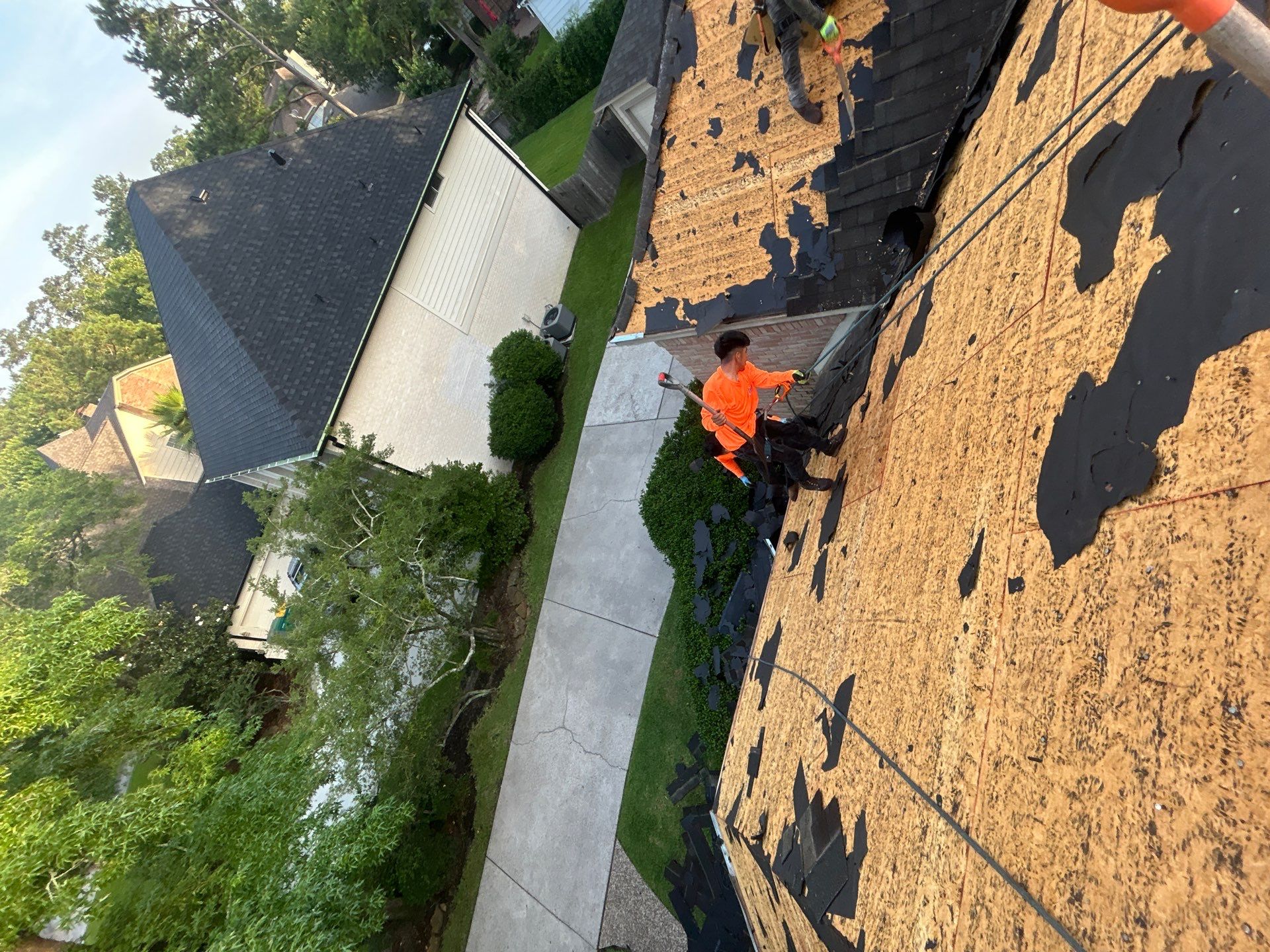 Roof Replacement Spring by Roof Repair Company