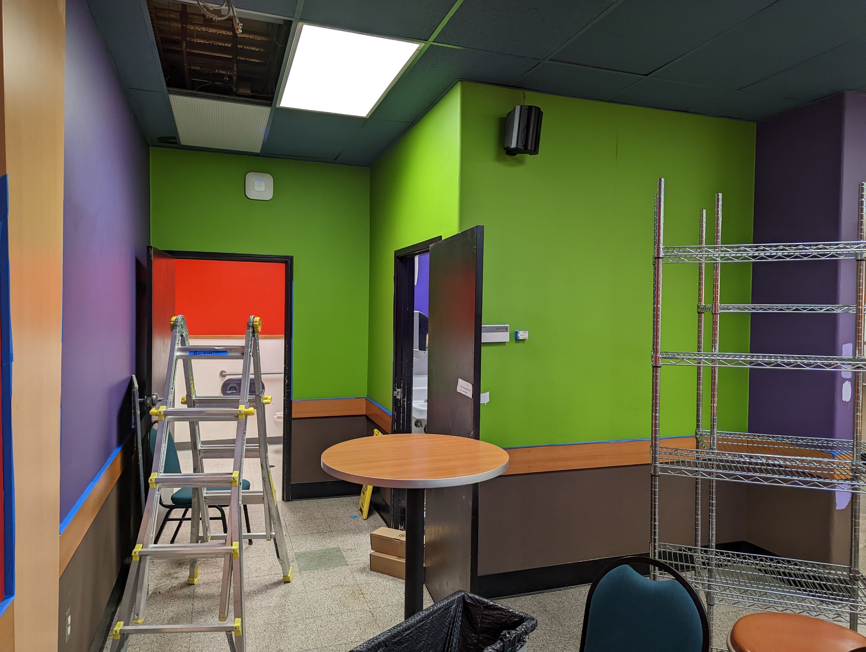 Local Bakery Gets Fresh Paint! by Midnight Sun Painting