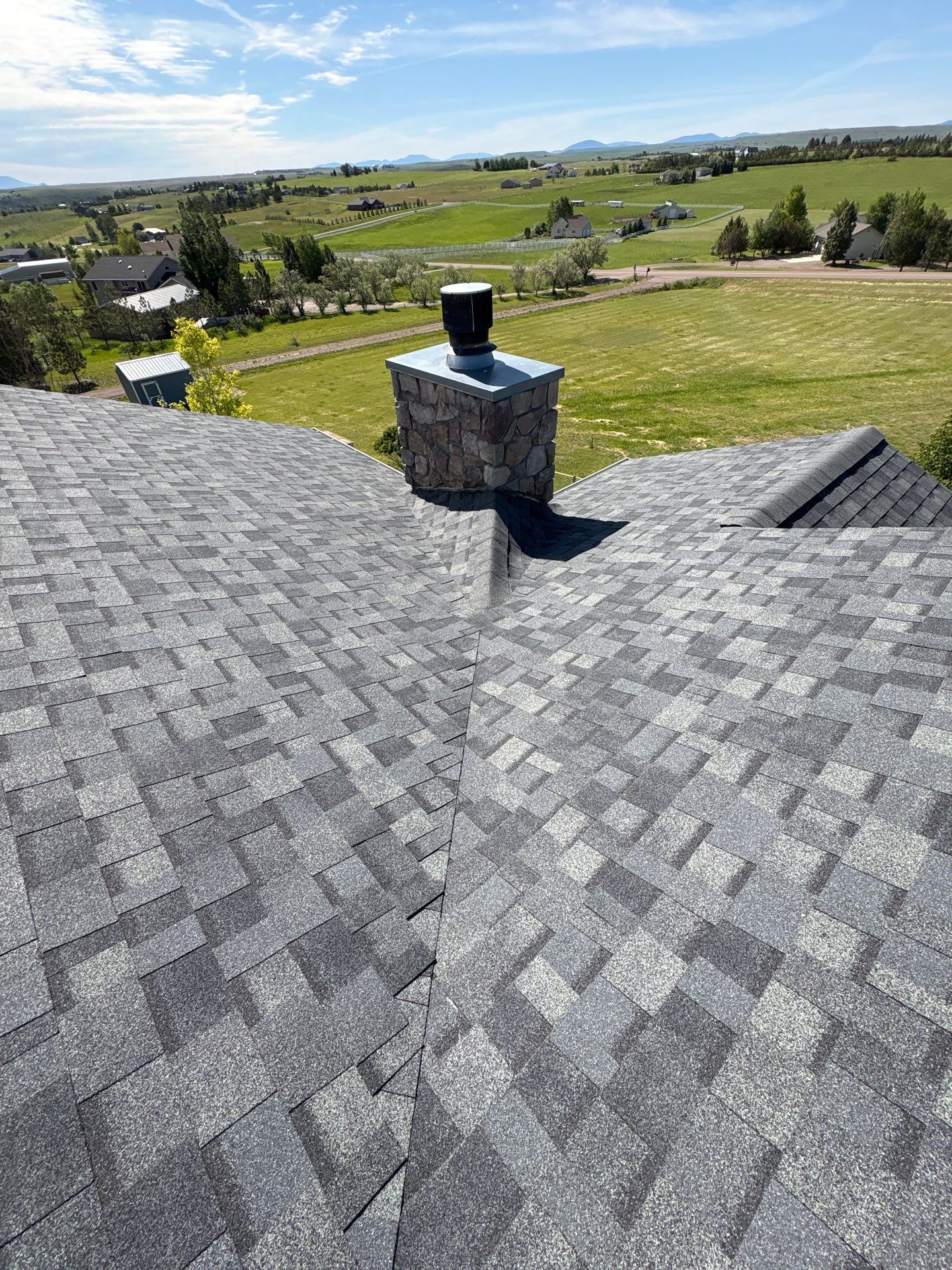 Comprehensive Multi-Building Reroof Using Owens Corning Shingles in Great Falls by KQC Roofing