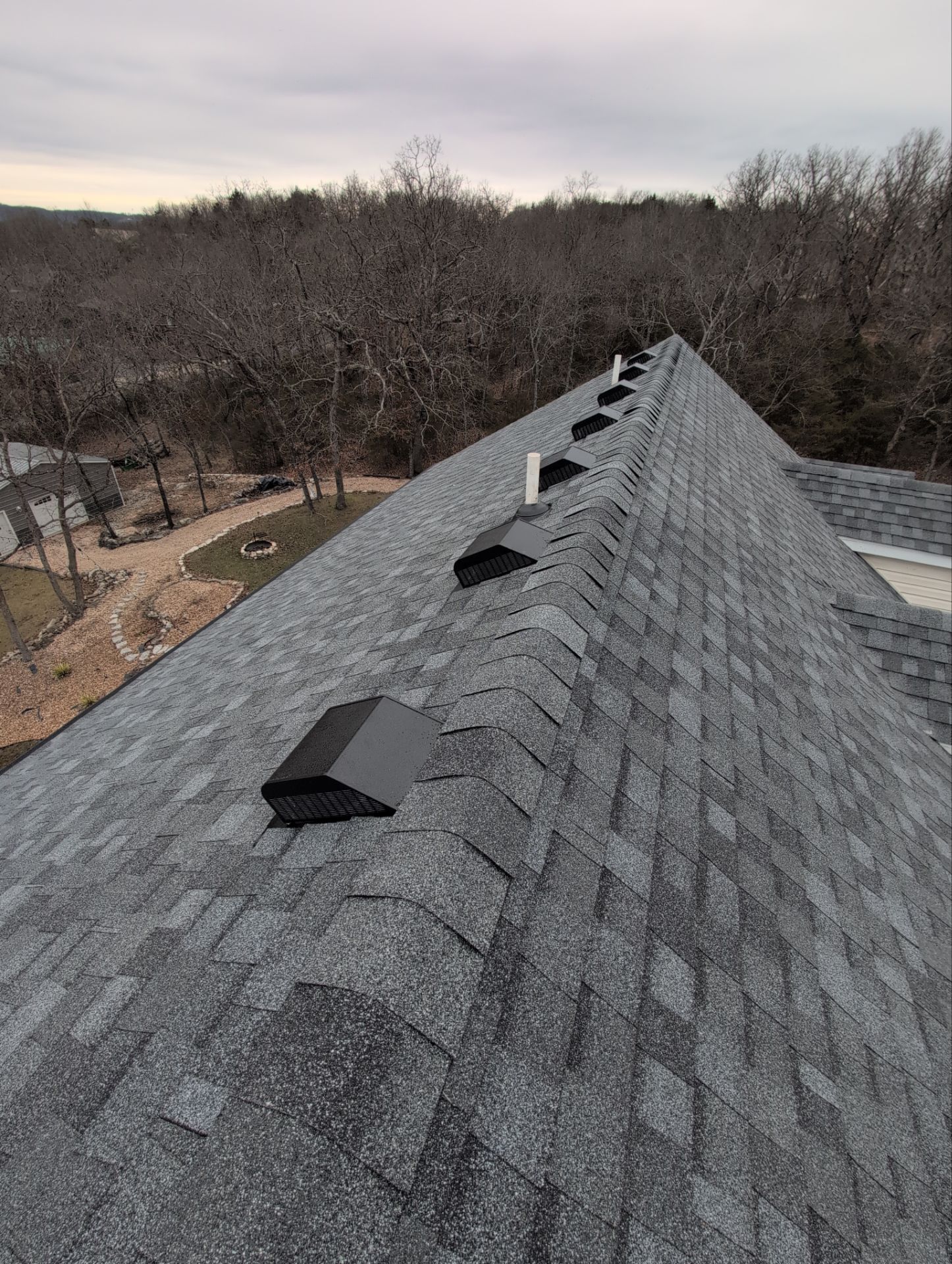 Roof Replacement & Gutter Guards in Galena by Table Rock Design + Build
