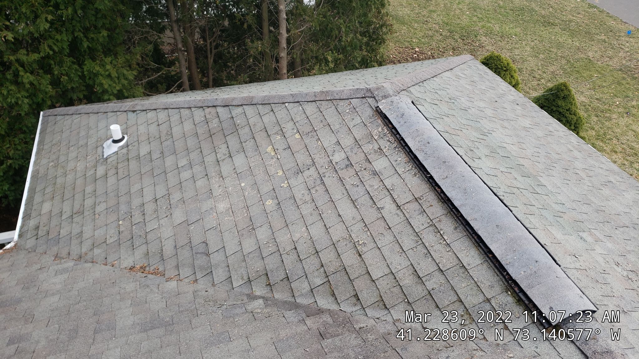 Residential Roofing Installation using Owens Corning Duration Estate Gray by A Plus Exterior