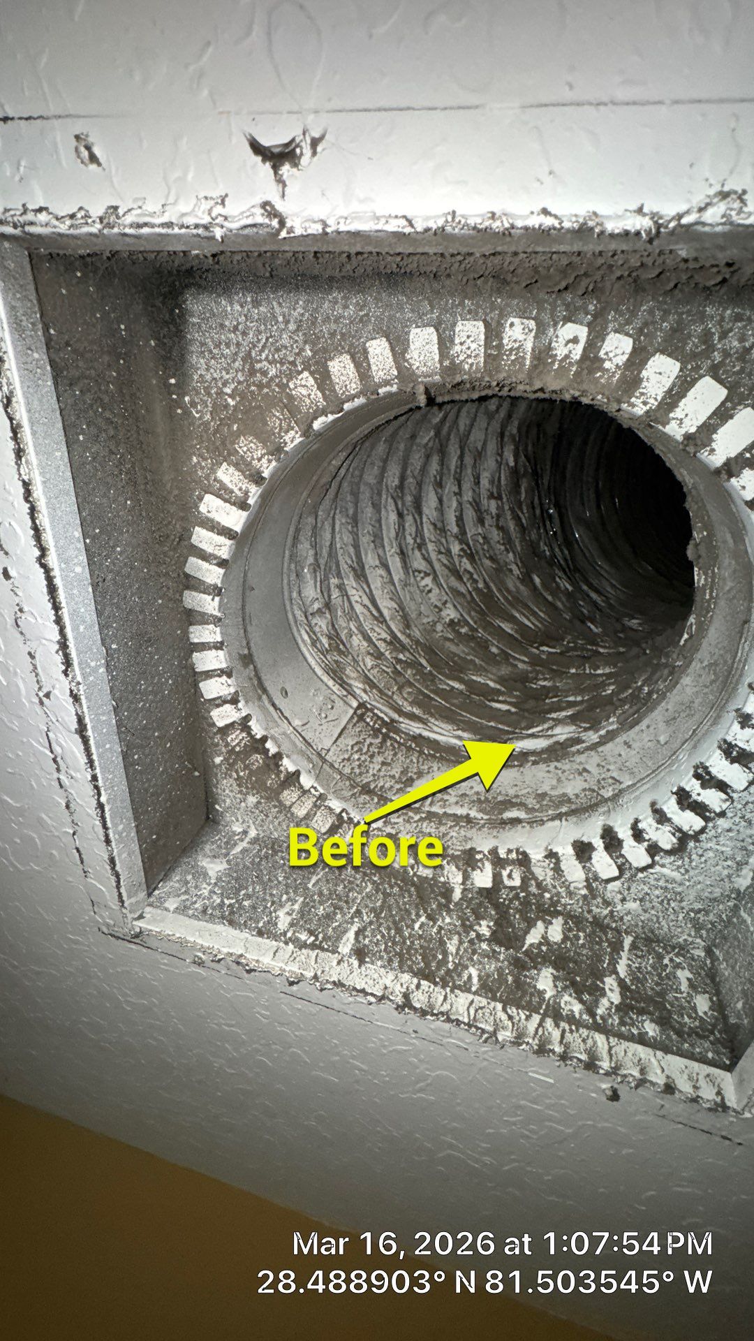 Air Duct Dryer Vent Cleaning in Orlando by Hygienic Air, Inc