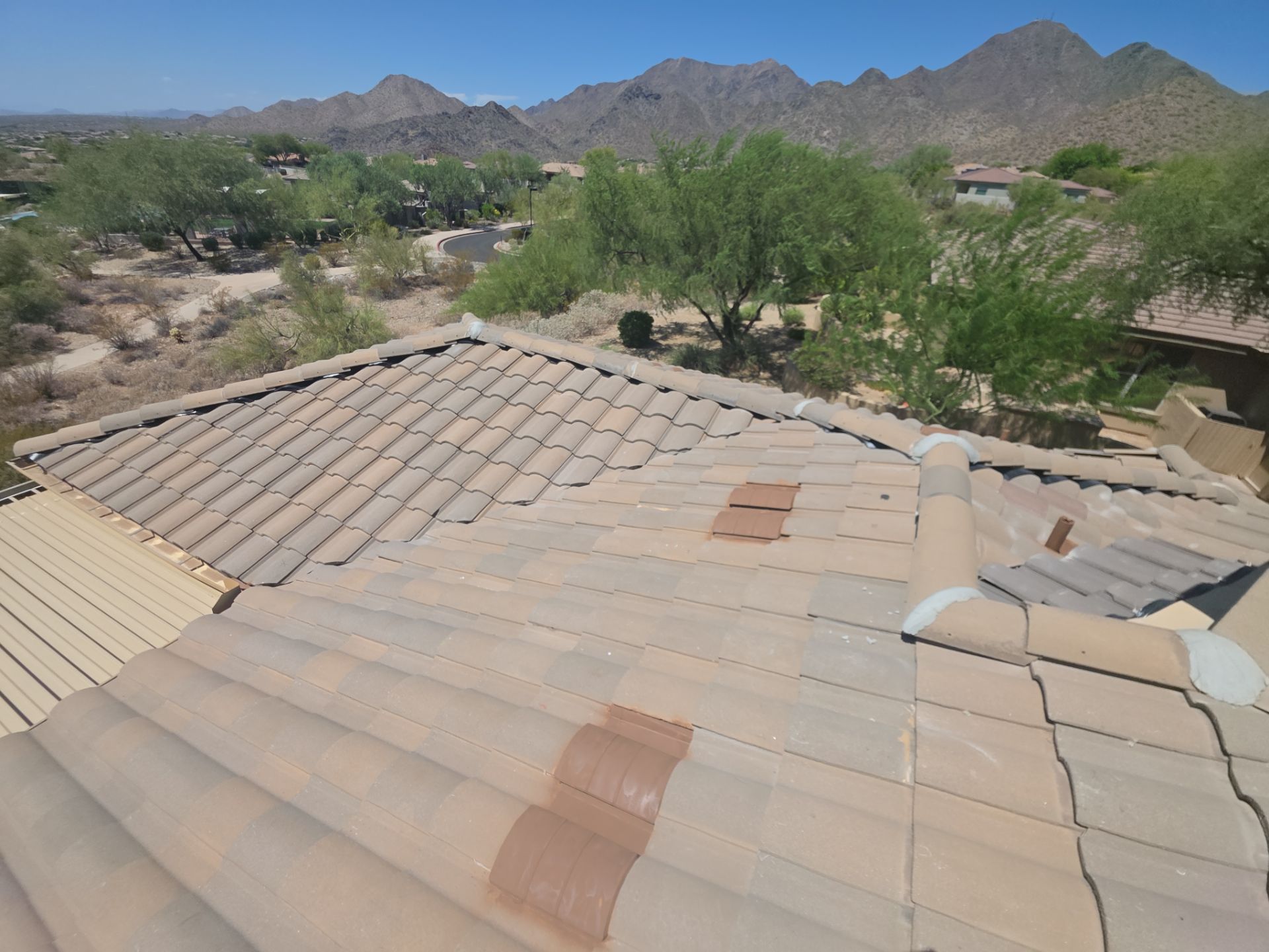 Tile Reset in Northern Scottsdale by Weather-Tite Roofing