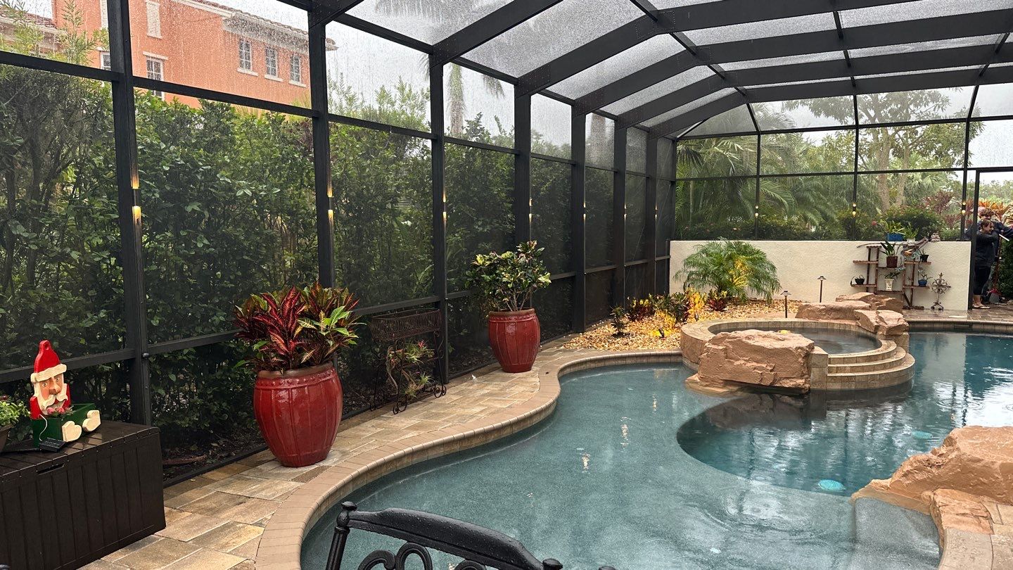 Interior Lanai Lighting  by Illuminate Landscape Designs