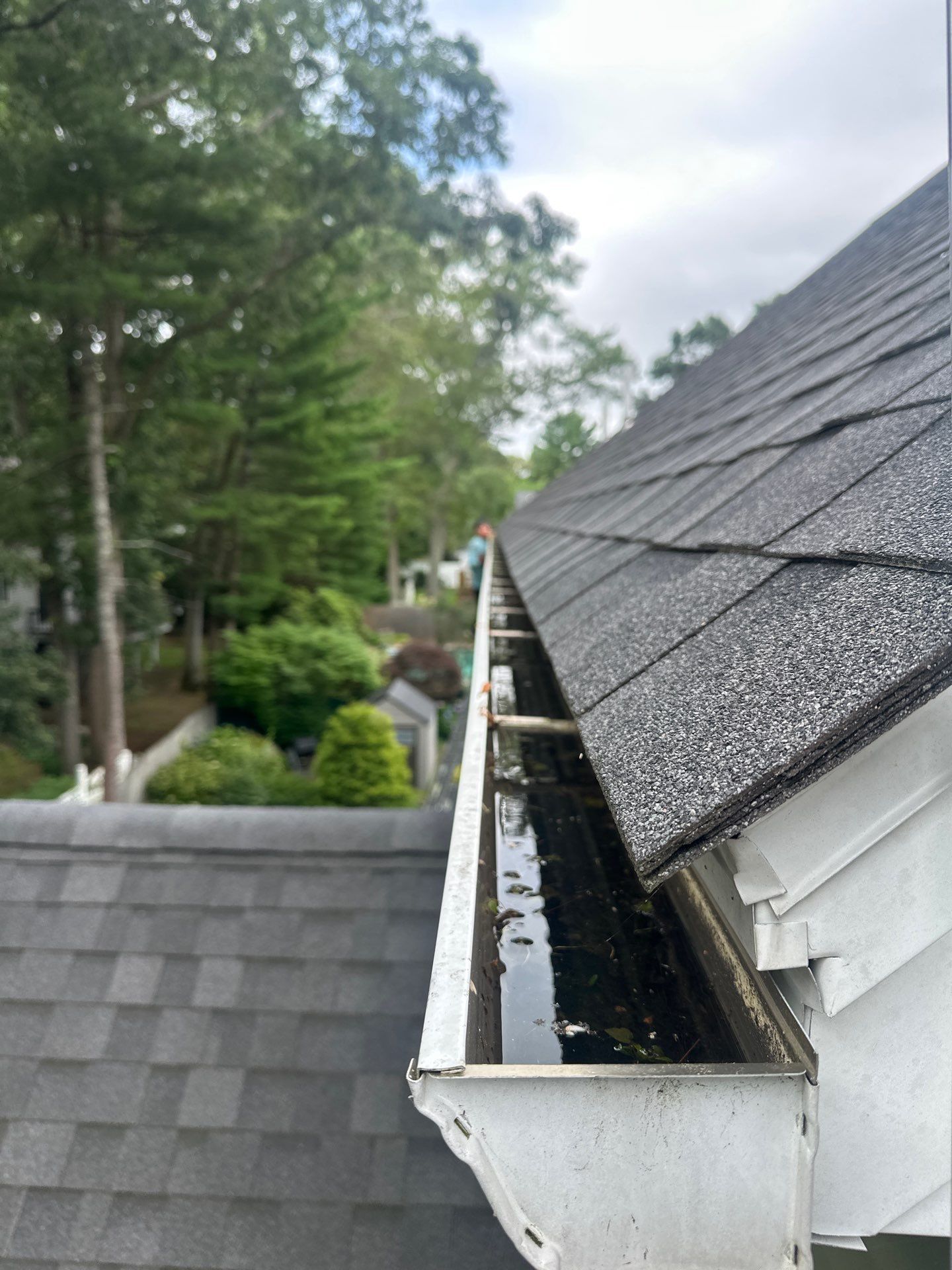 Gutter Cleaning & TREX Gutter Guard Installation in Wilmington, MA by Mighty Dog Roofing of Greater Middlesex County