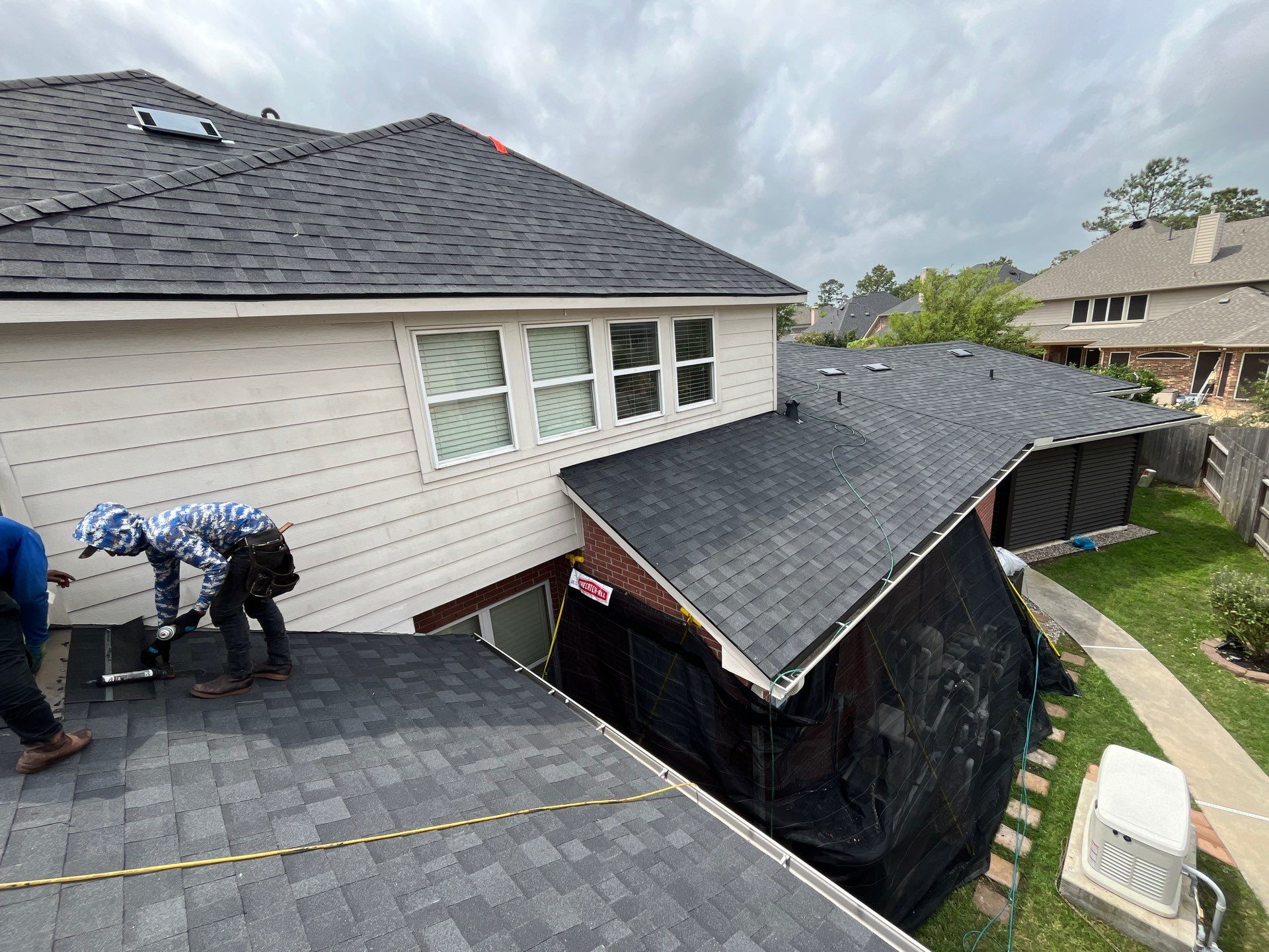 Owens Corning TrueDefinition AR (Onyx Black) Humble, TX by GPRC