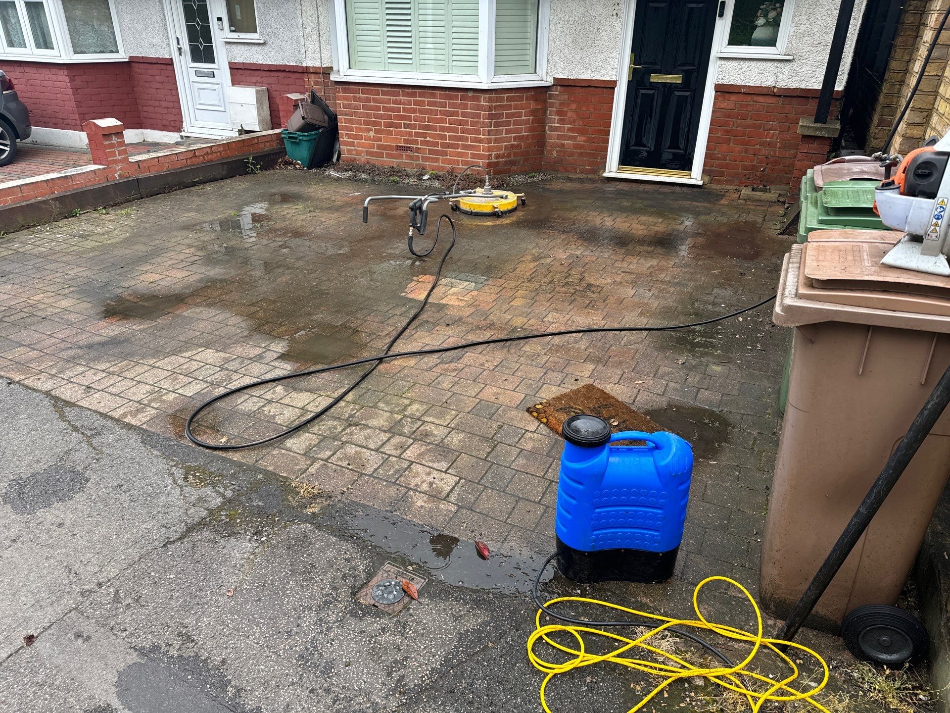 Exterior Clean - Roof - Patio - Driveway using honda 21 ltr/min by Ges Exterior Cleaning ltd