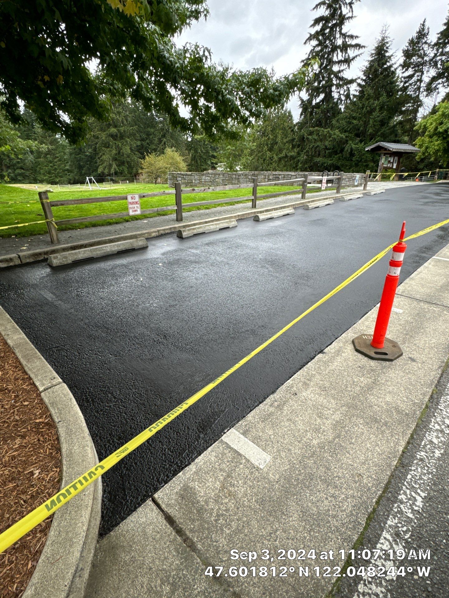 Big Rock Park | Parking Lot Sealcoating & Striping by Jireh Asphalt & Concrete Inc 