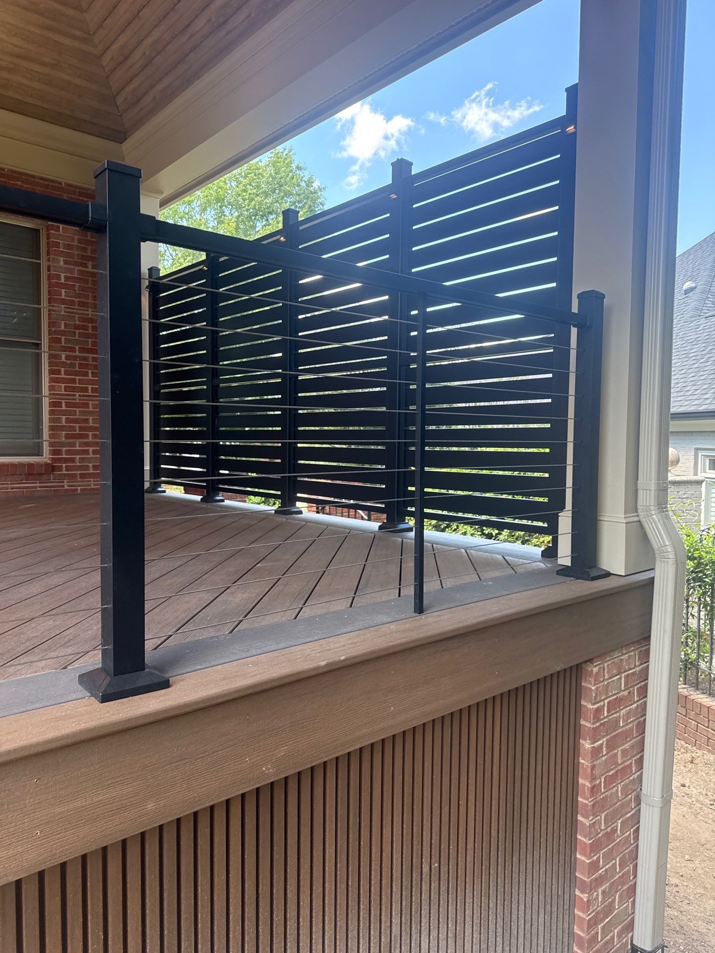 TimberTech Aluminum Deck Installation in Greer by Odio Custom Builders