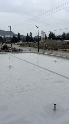 Commercial Roofing Installation using Durolast