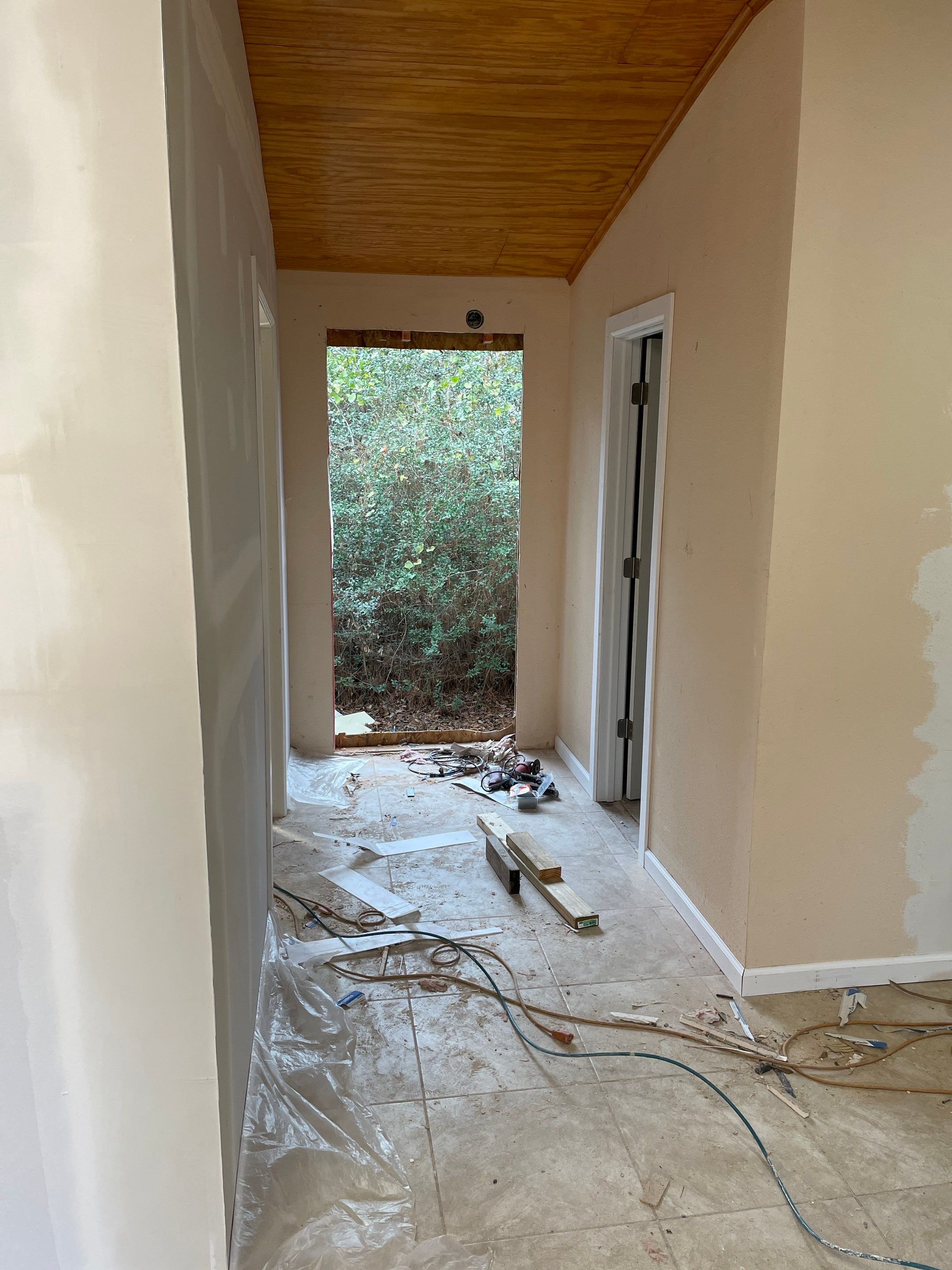 Small Open Building Converted To A Tiny House - Project in Trinity, TX by Harden Enterprise Services LLC