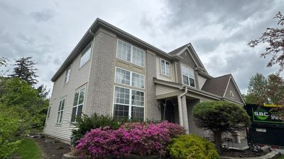 Turtle Shell gutter protection installation in Lombard, IL 60148, photograph 12