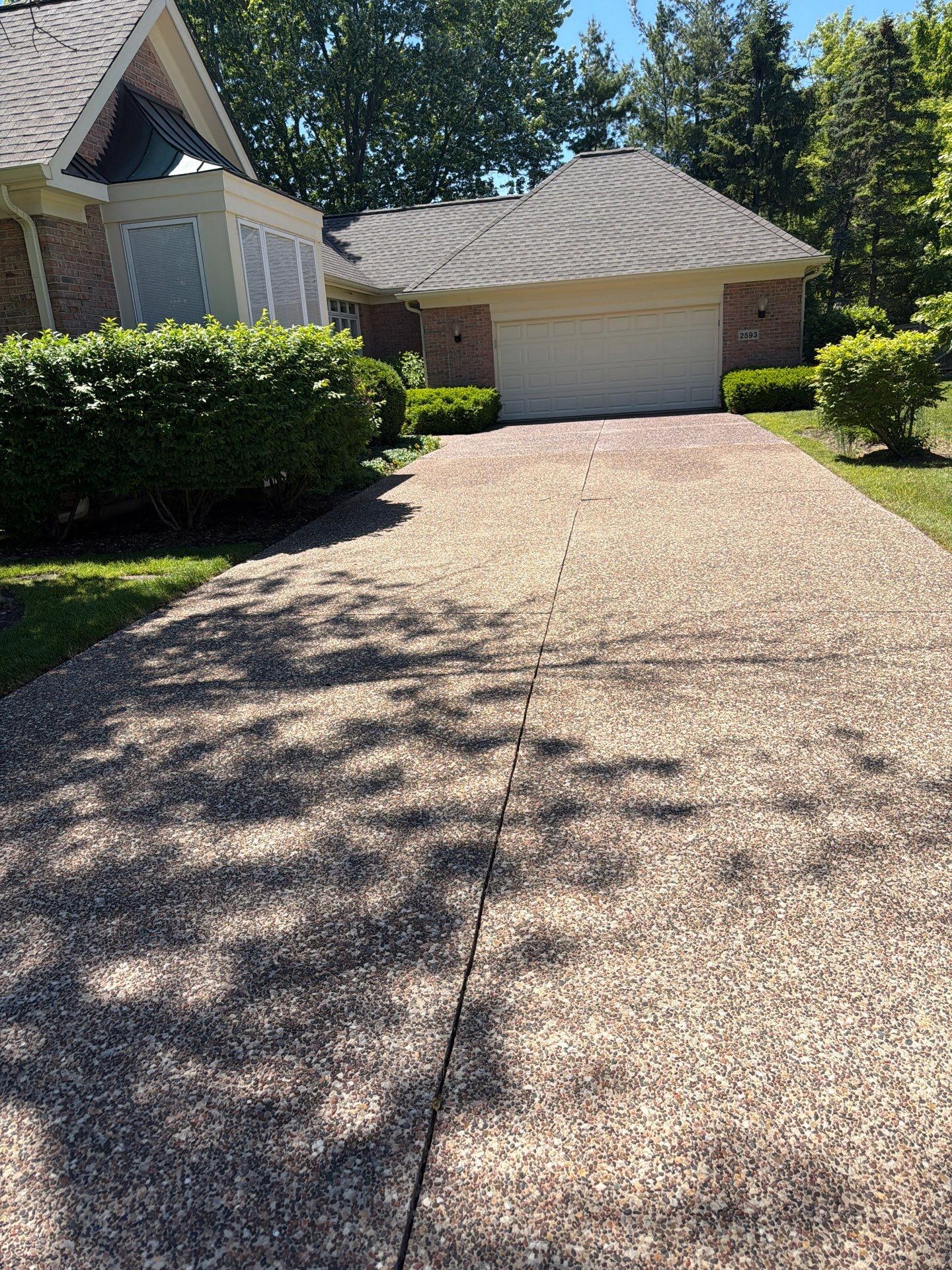 Concrete and Brick Paver Restoration Cleaning by Northern Power Washing LLC.