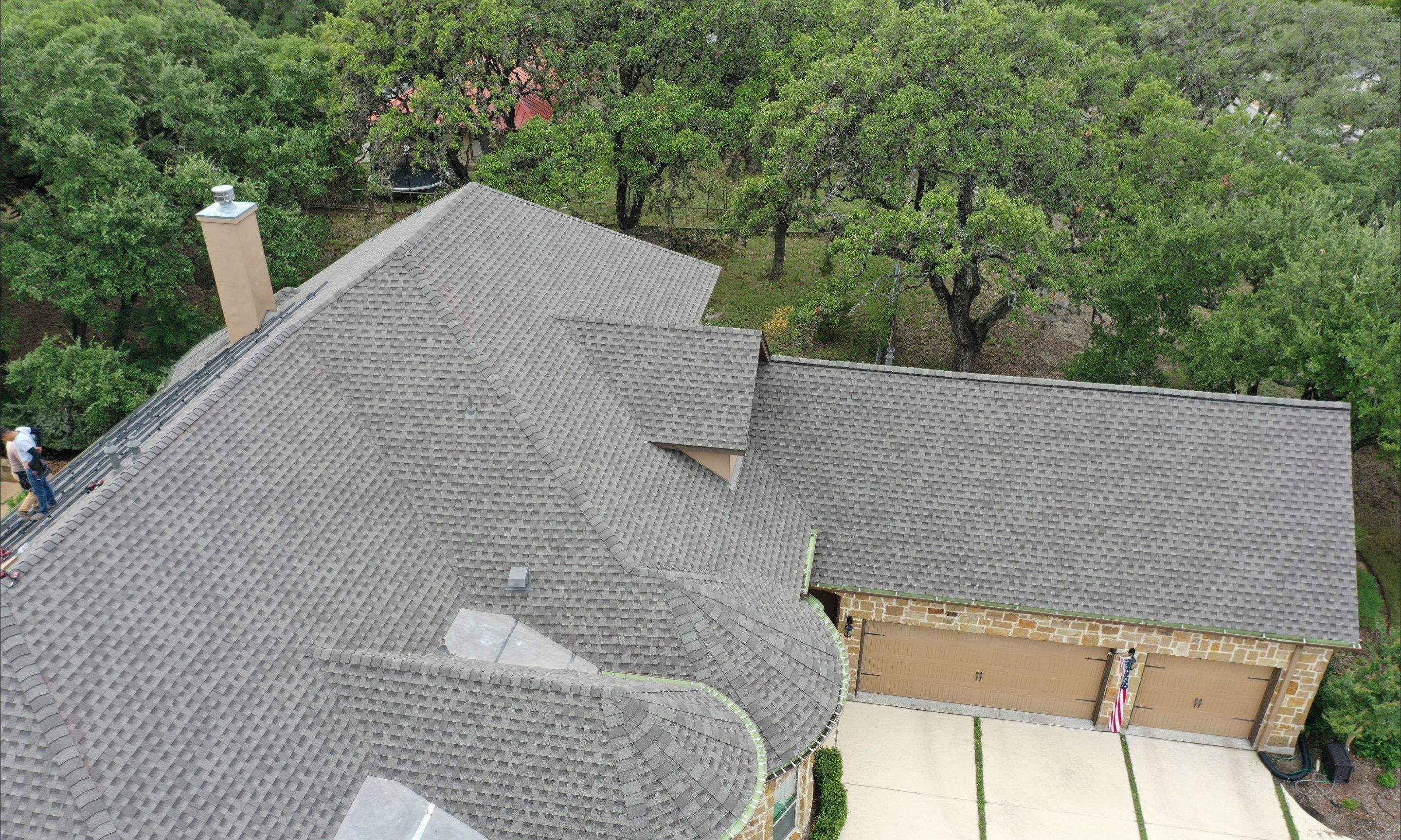 Residential Roof Replacement using GAF Timberline HDZ Architectual Shingles by Premier Roofing and Contracting