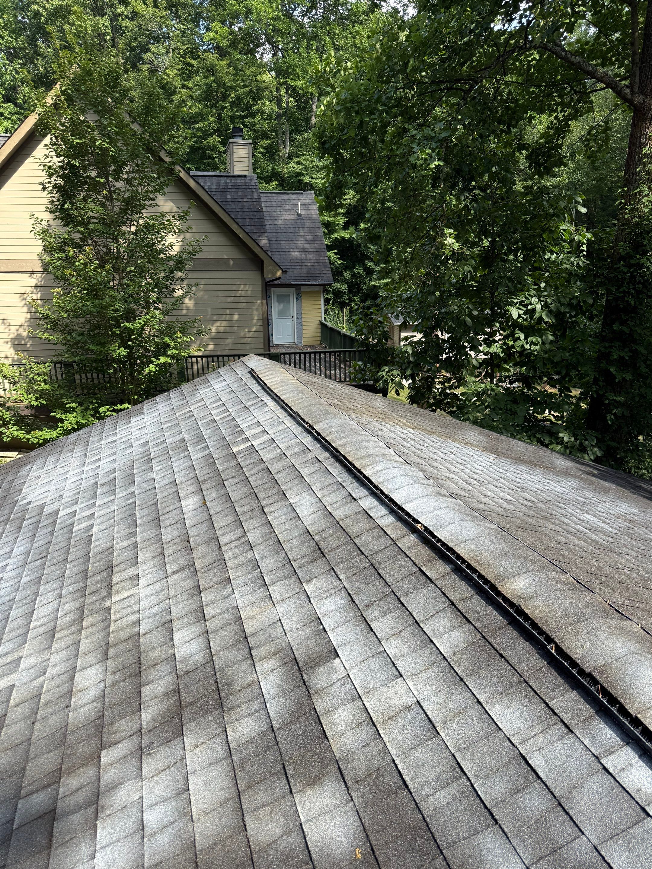 Residential Asphalt Shingle Roof Repair and Flashing in Hendersonville by Bright Home Connections