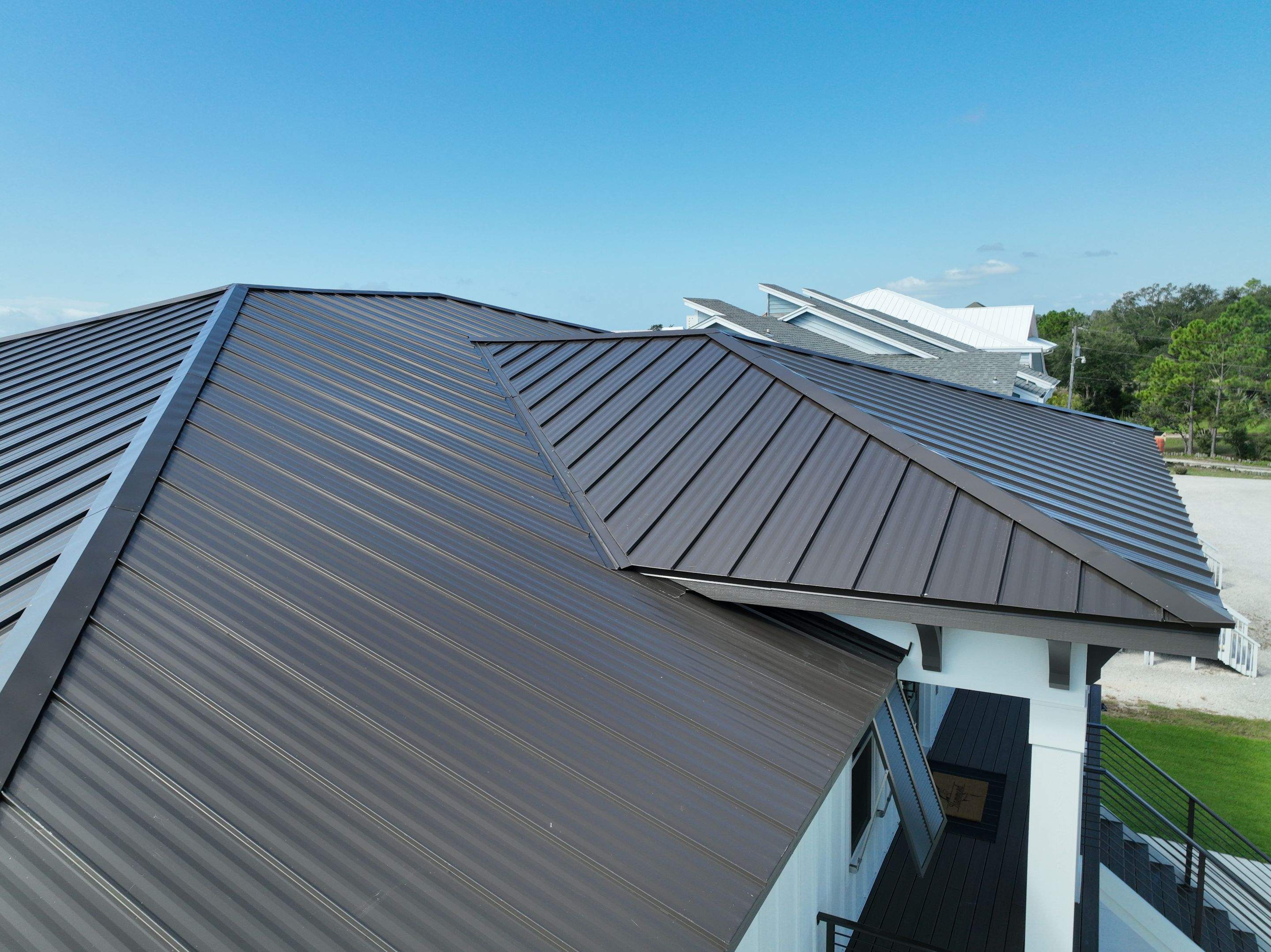 Standing Seam Metal Roof by Professional Roofing Company