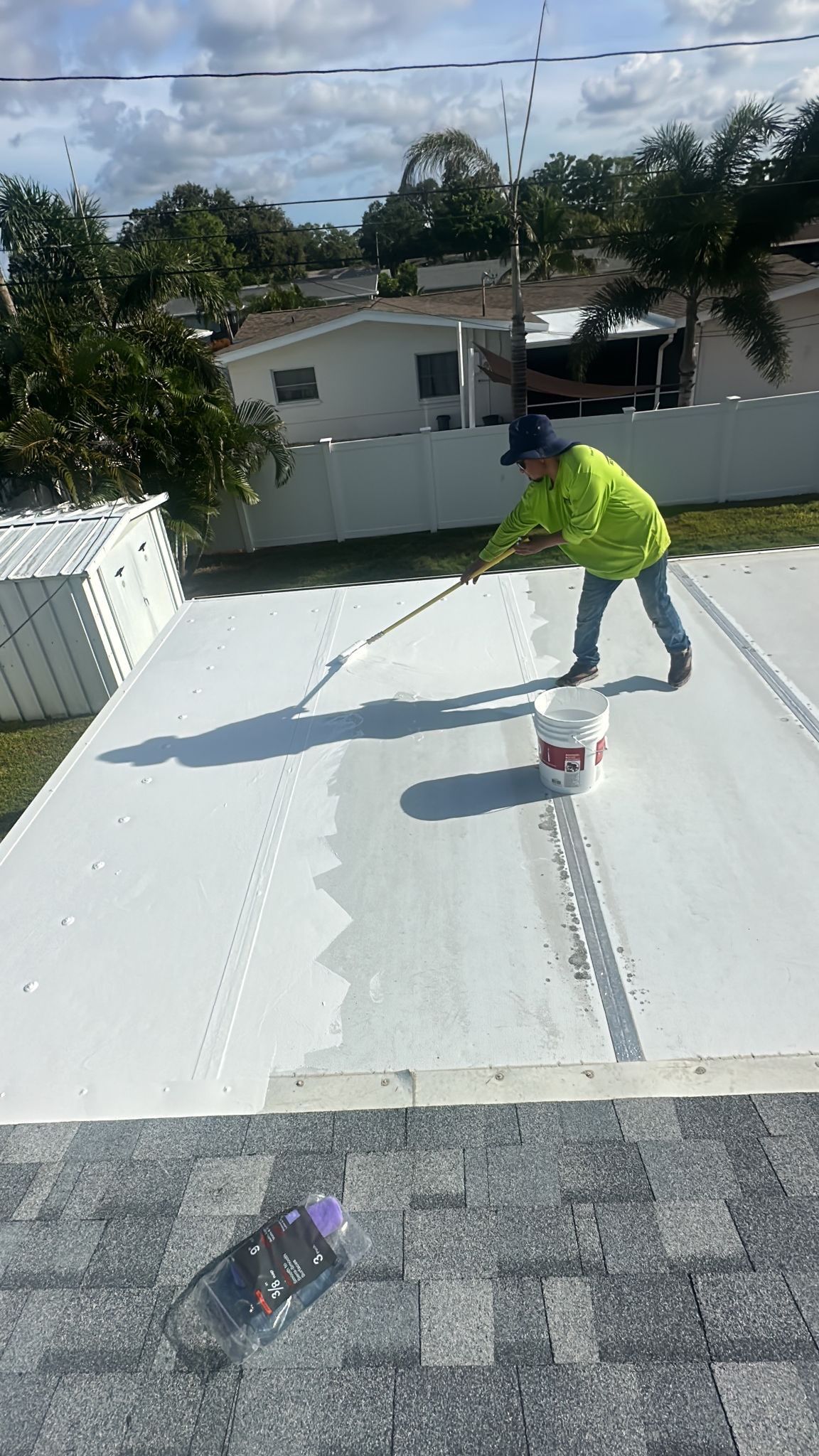 Project in St. Petersburg 33710 by Mitchell Roofing Company LLC 