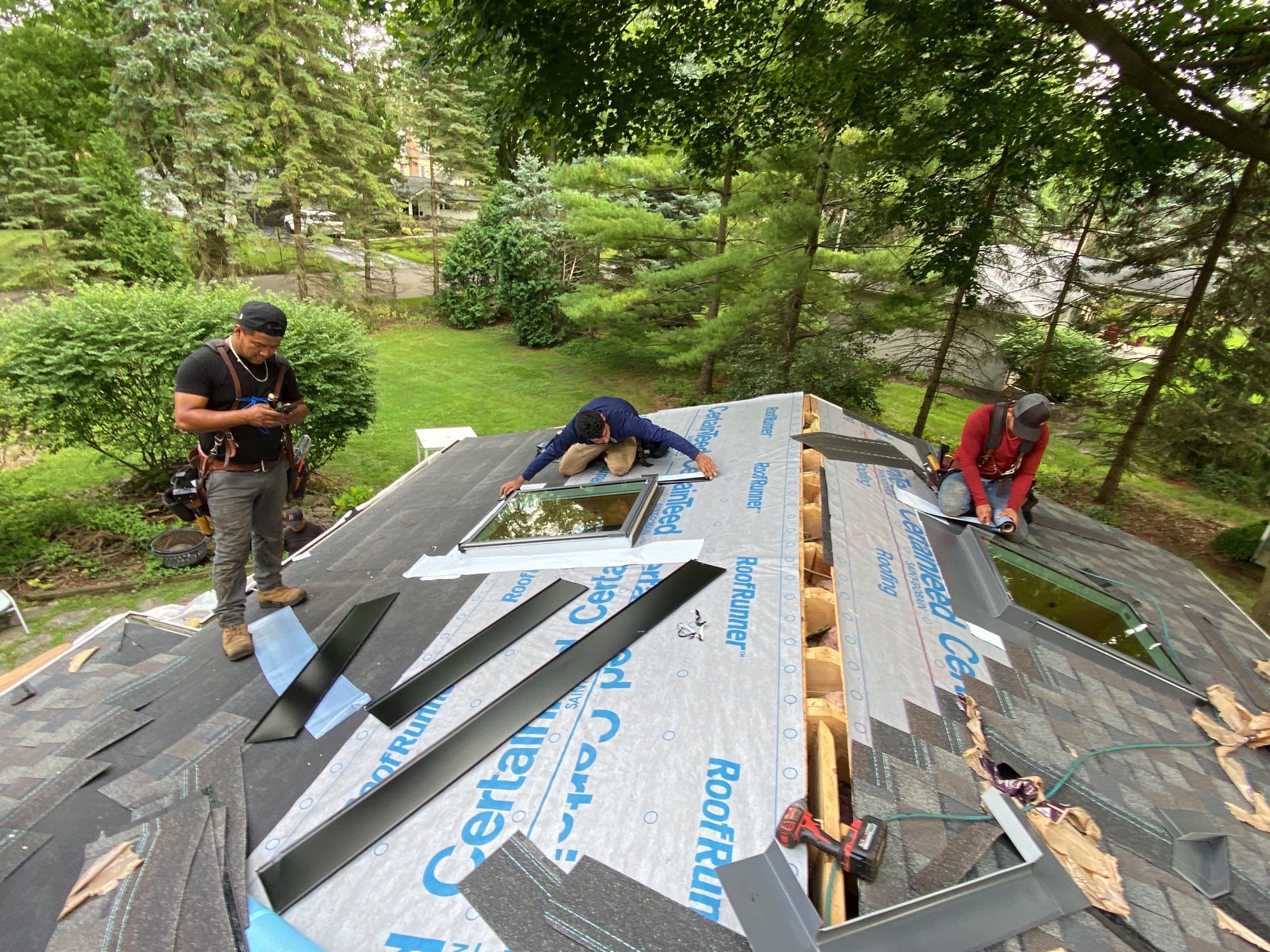 Roof Replacement using CertainTeed Landmark by 180 Contractors