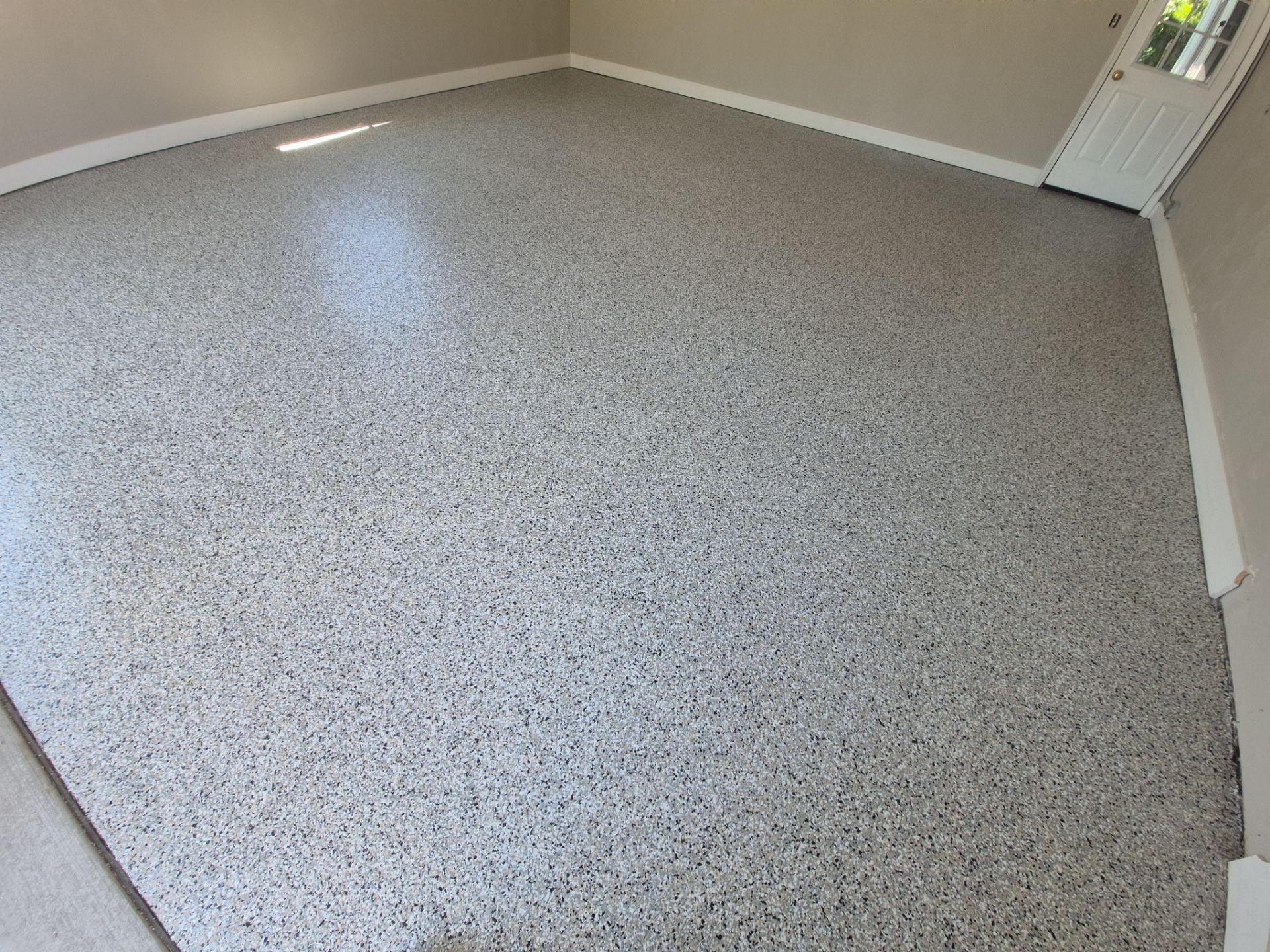 Garage in Mt. Pleasant by Wise Coatings of Central Michigan