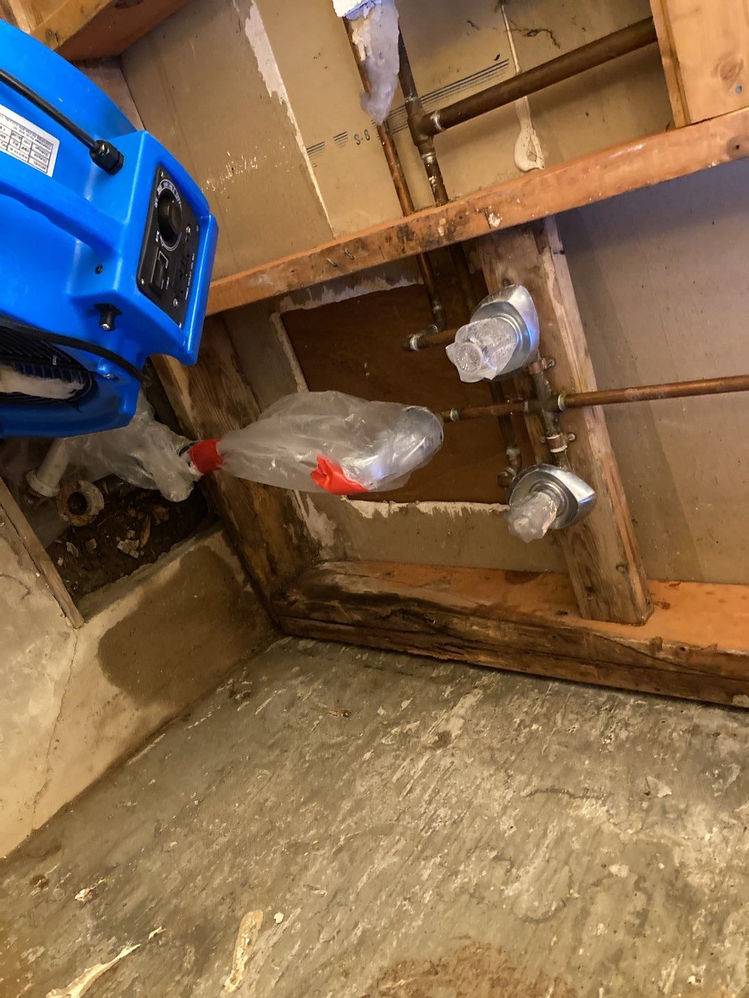 Mold Remediation in Bathroom by Accountable Home Services