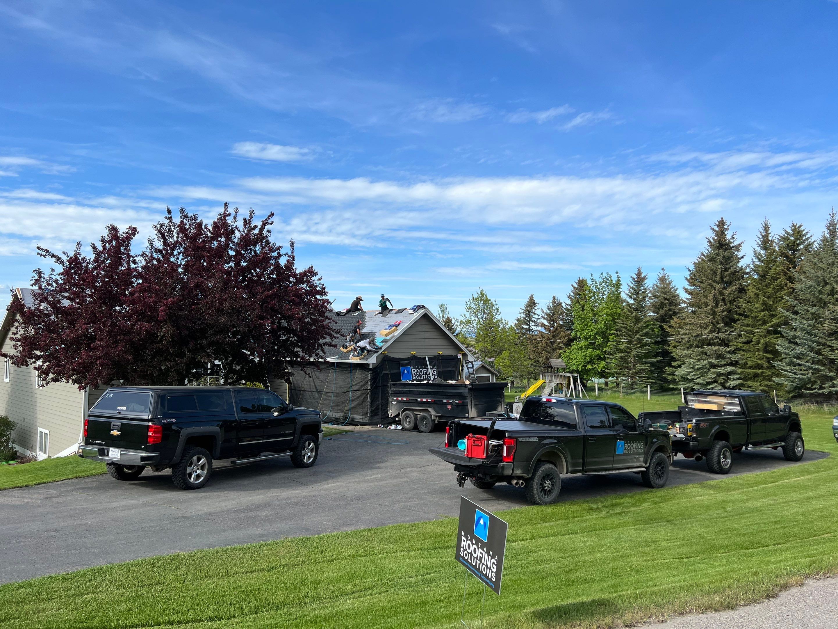 GAF Timberline HDZ - Charcoal by Montana Roofing Solutions