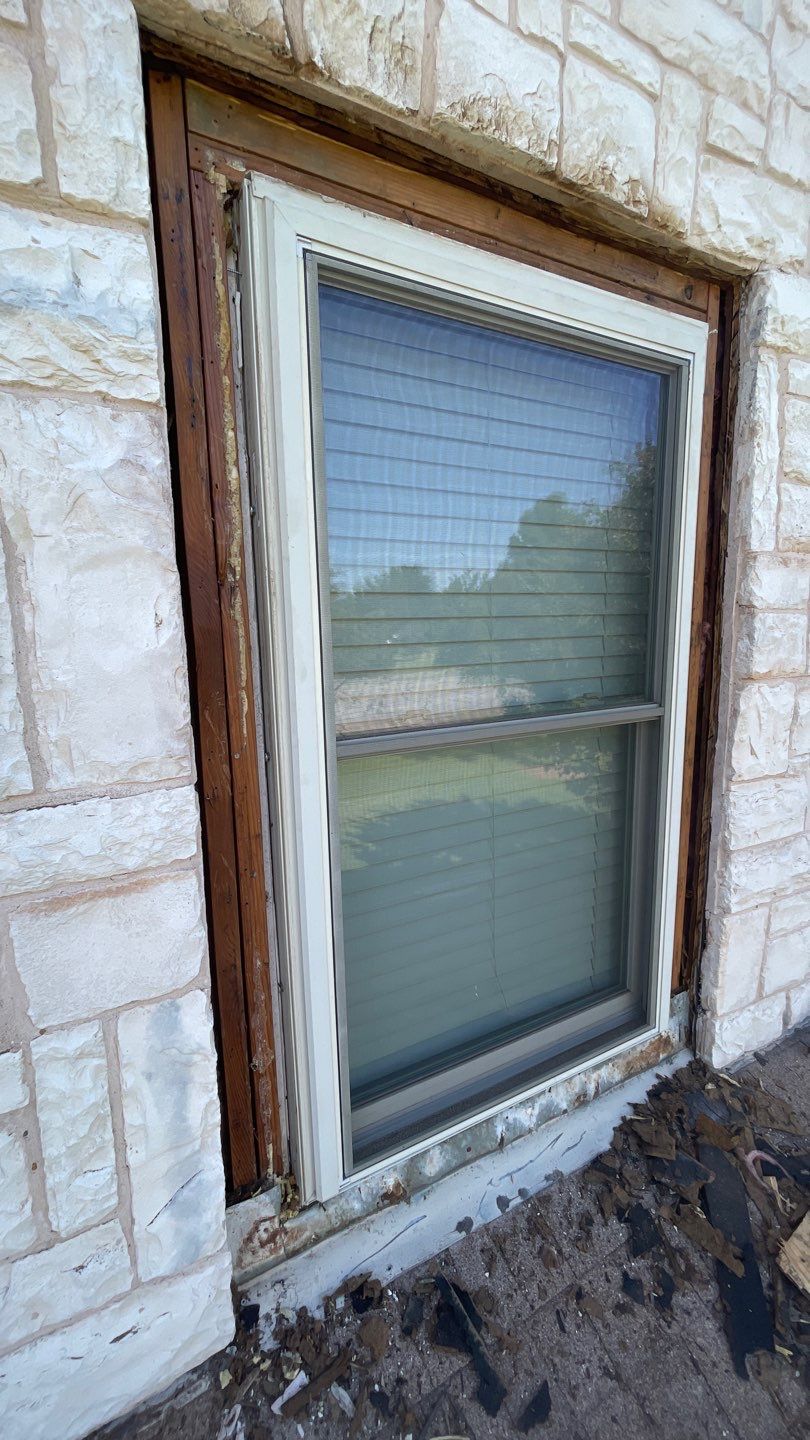 Leak Repair over Master Bedroom and Bathroom by Tex-Line Roofing