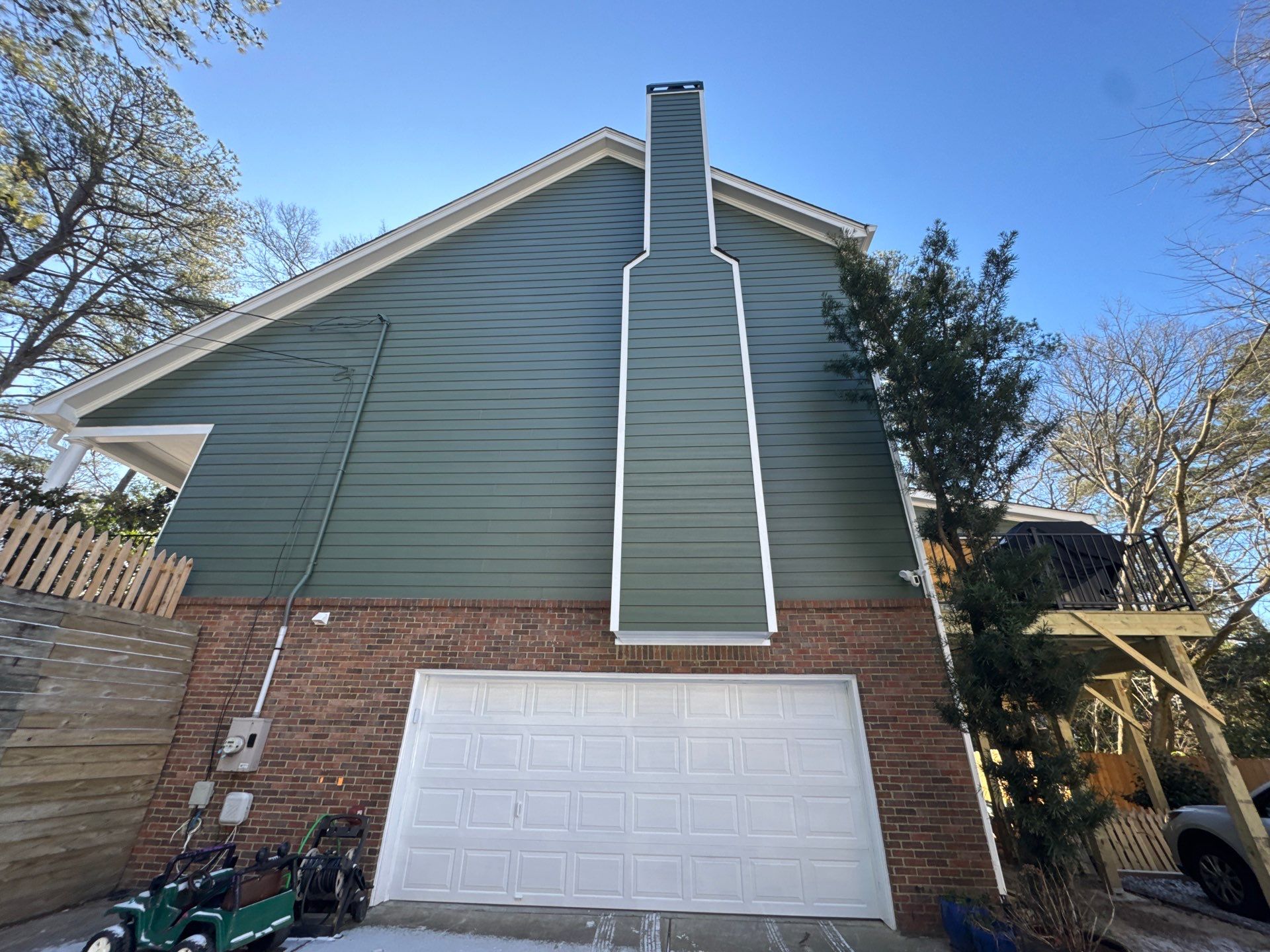 Full Exterior Home Painting and Trim Update in Atlanta by Swift Home Renovations