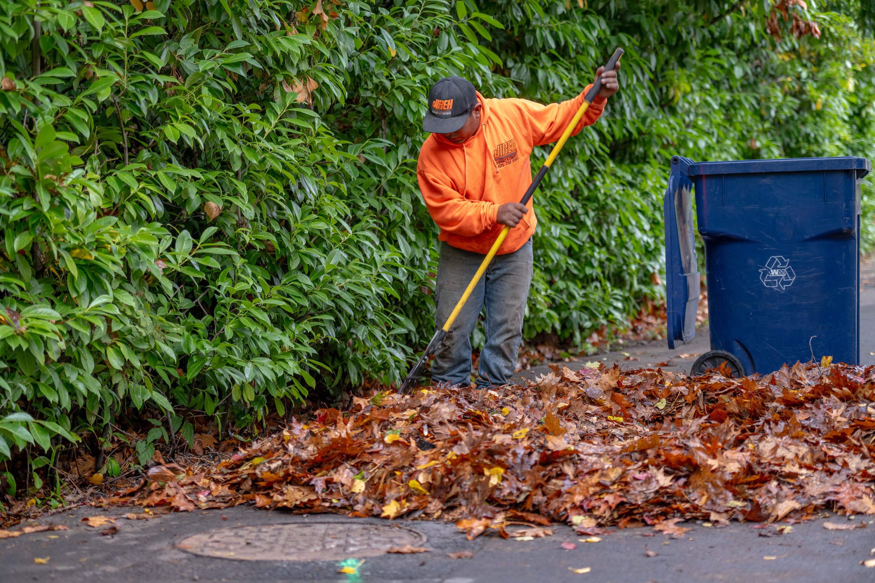 Fall and Spring Cleaning by Jireh Asphalt & Concrete Inc 
