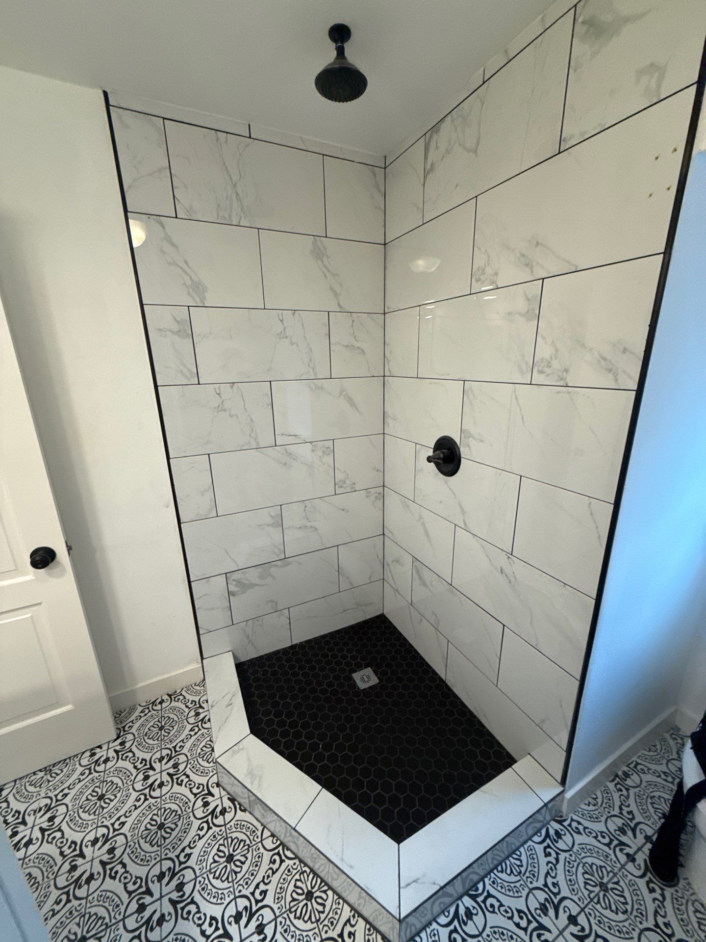 Shower Glass Takeout and Reinstall by Richardson Glass & Mirror