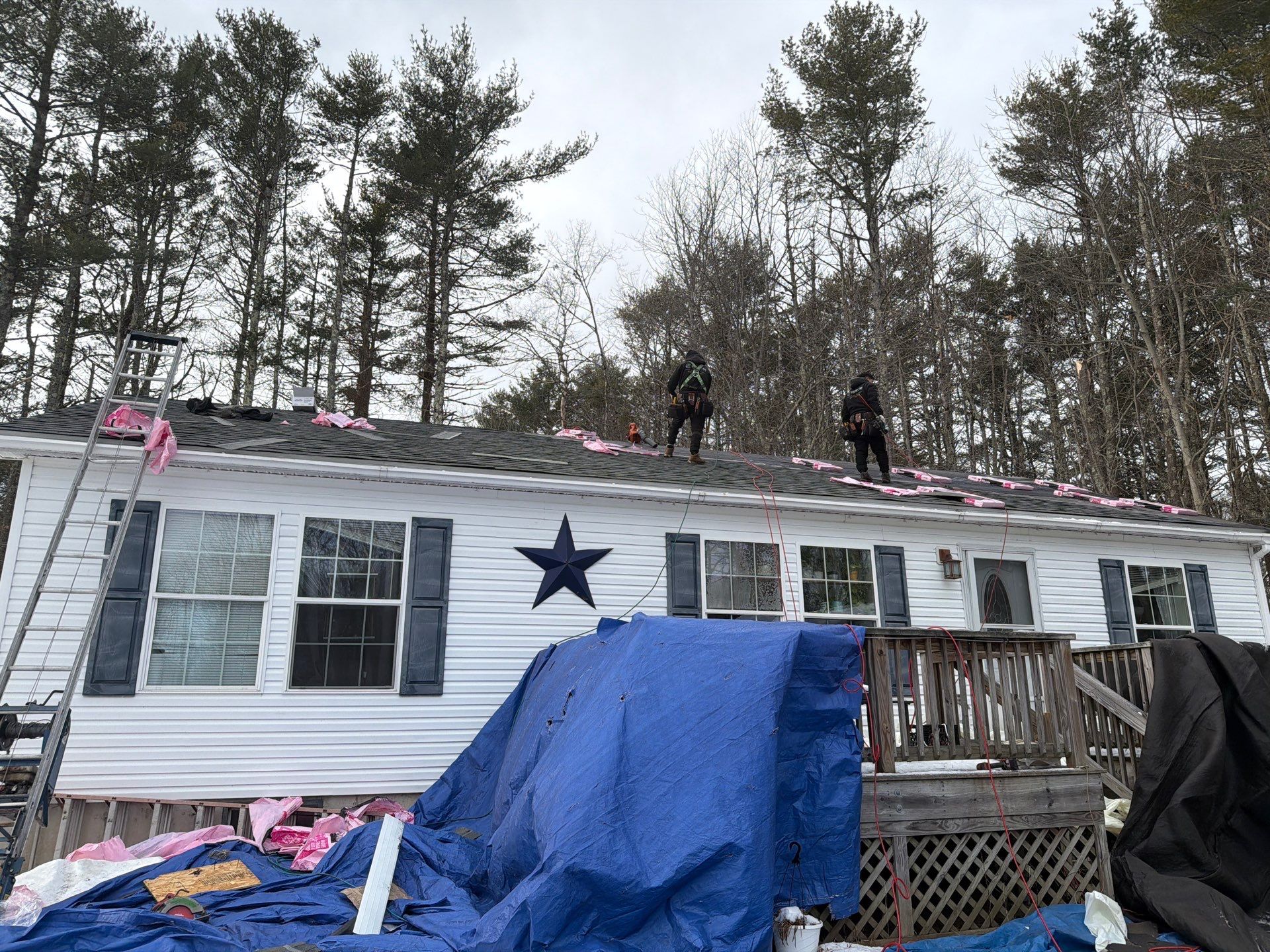 New Roof Install by Tall pine roofing