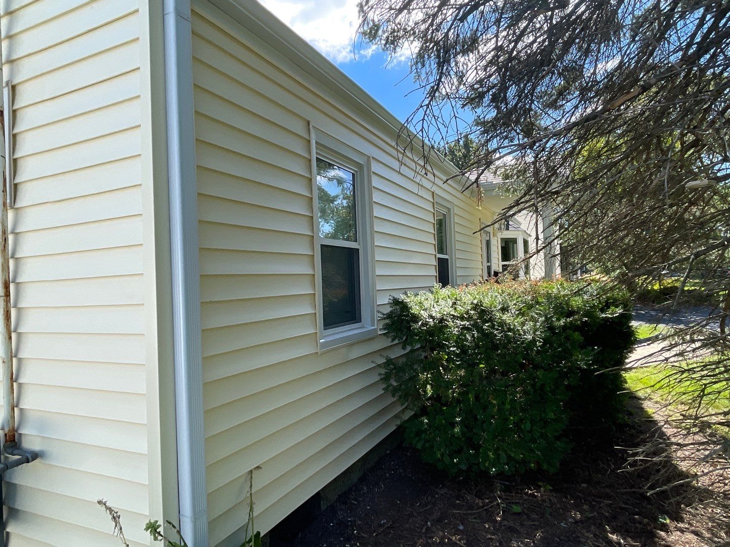 Siding Installation using Alside Charter Oak Siding  by Pro Home Services Inc