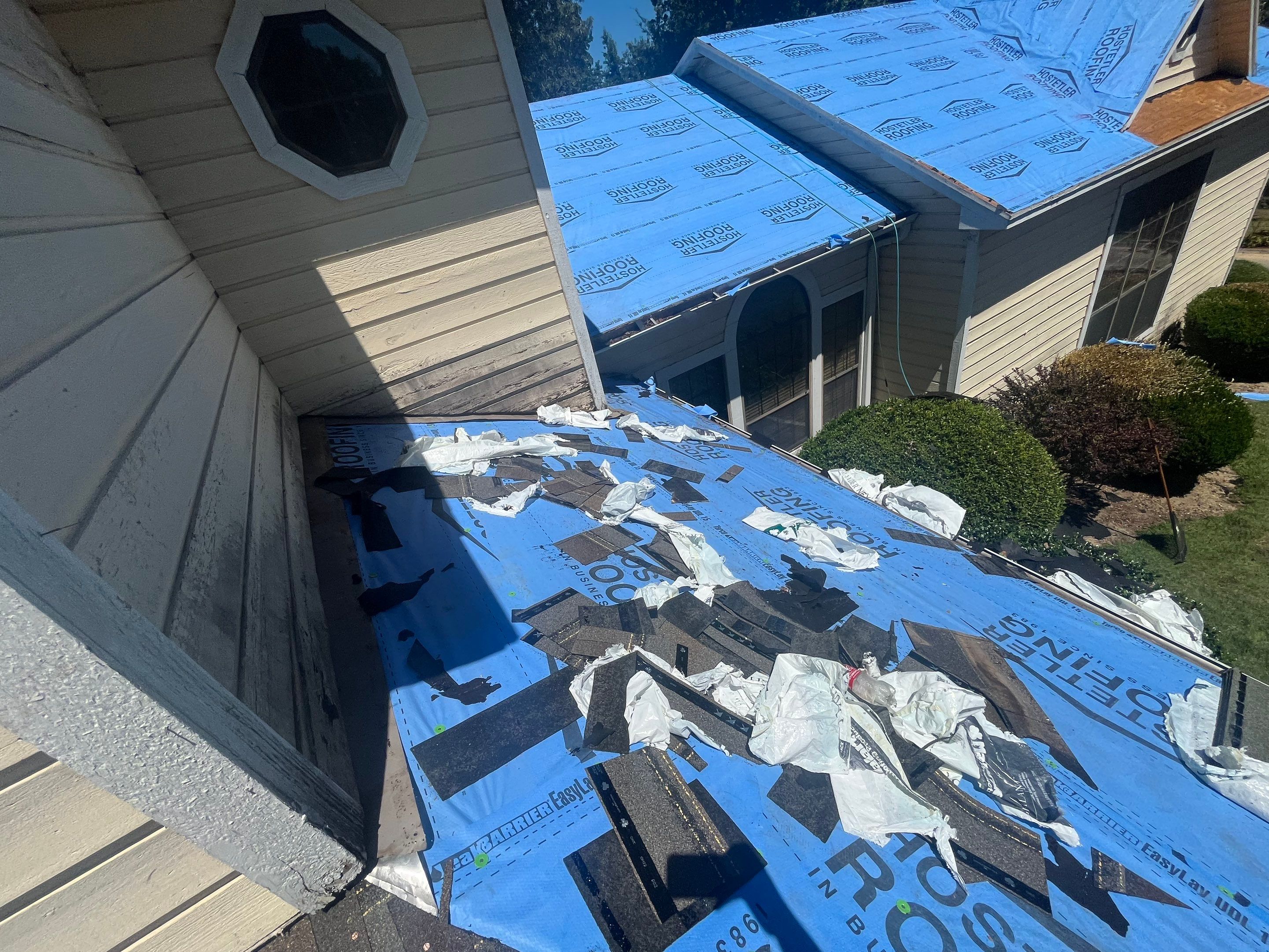 Storm Restoration Reroof: 40 Year Impact Rated Architectural Shingle by Hostetler Roofing