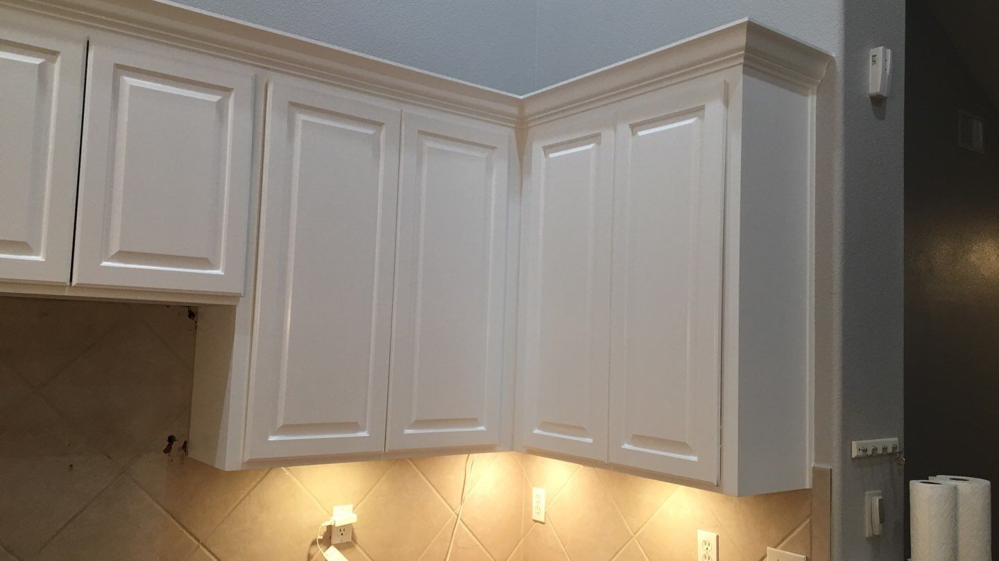 Cabinet Painting by 360 Painting Central Texas 