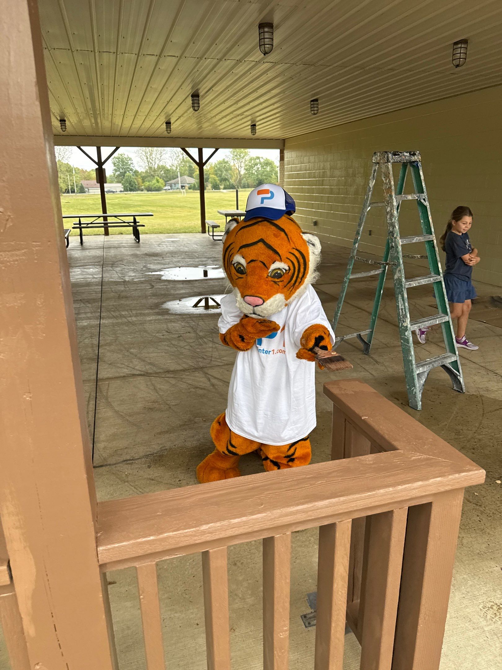 Elementary Charity Painting  by Painter1 of Columbus