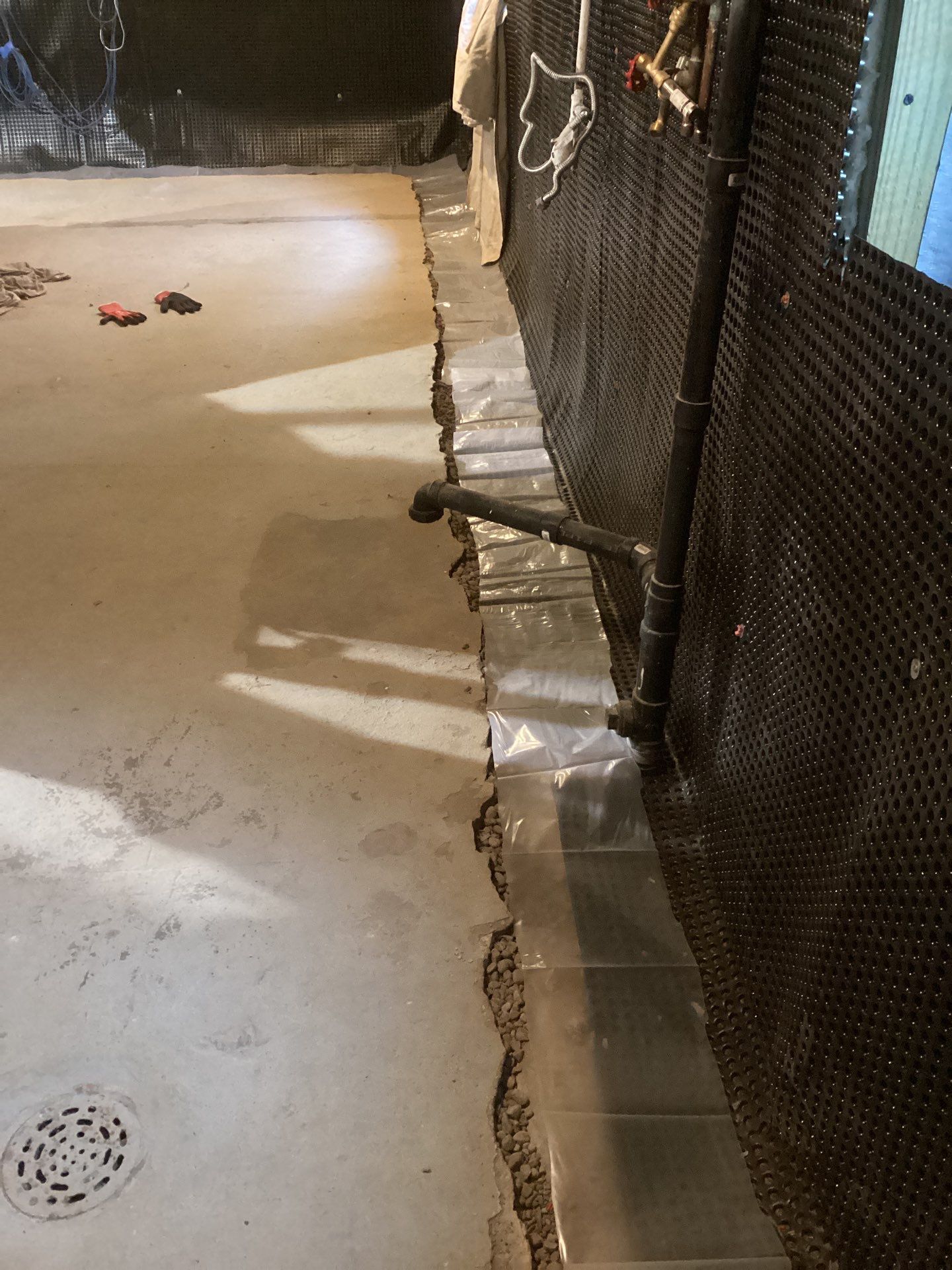 Interior Basement Waterproofing in NE MPLS by Waterproofing Northeast