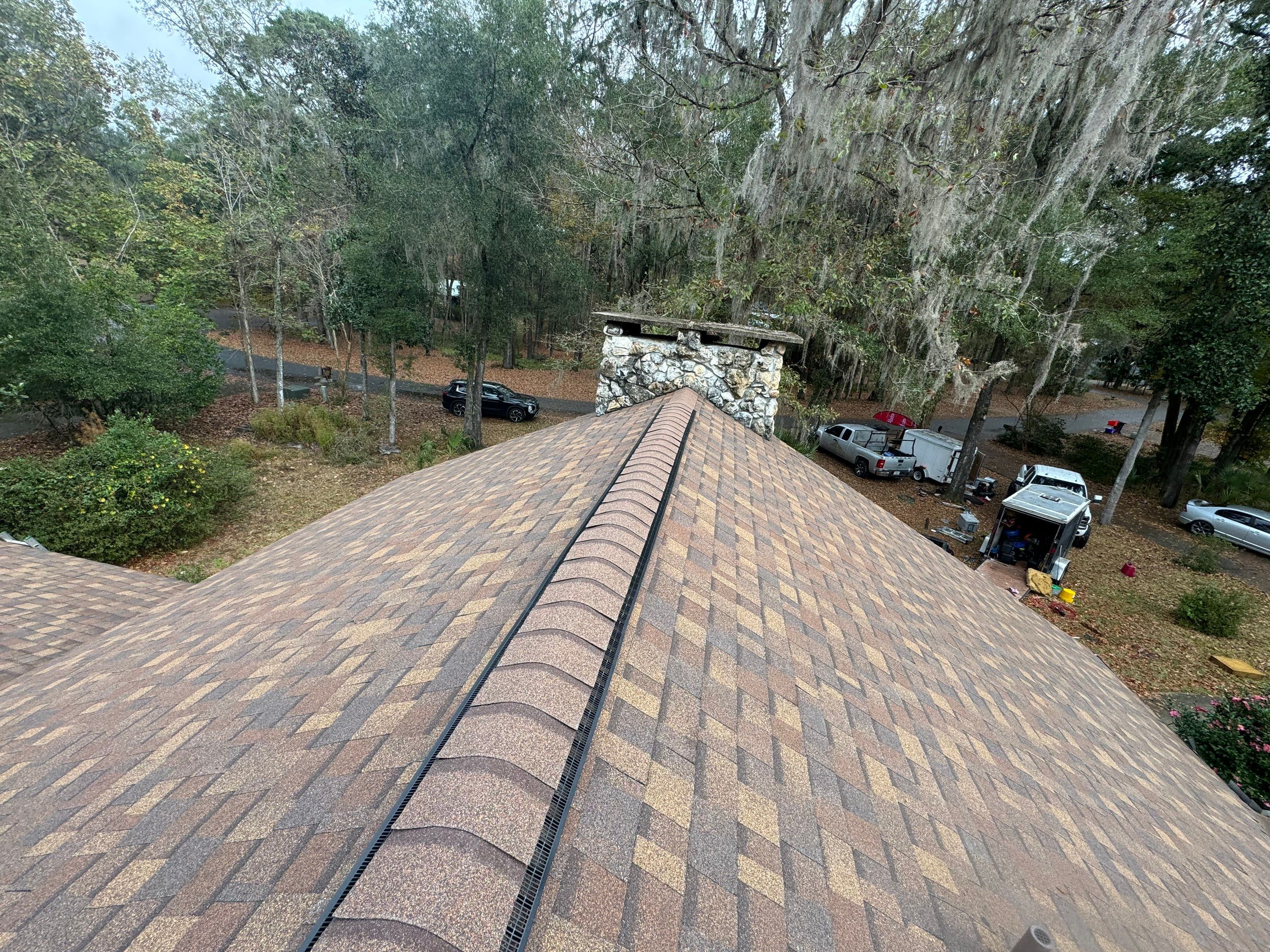 Gainesville Reroof with Detached Garage by Brehm Roofing