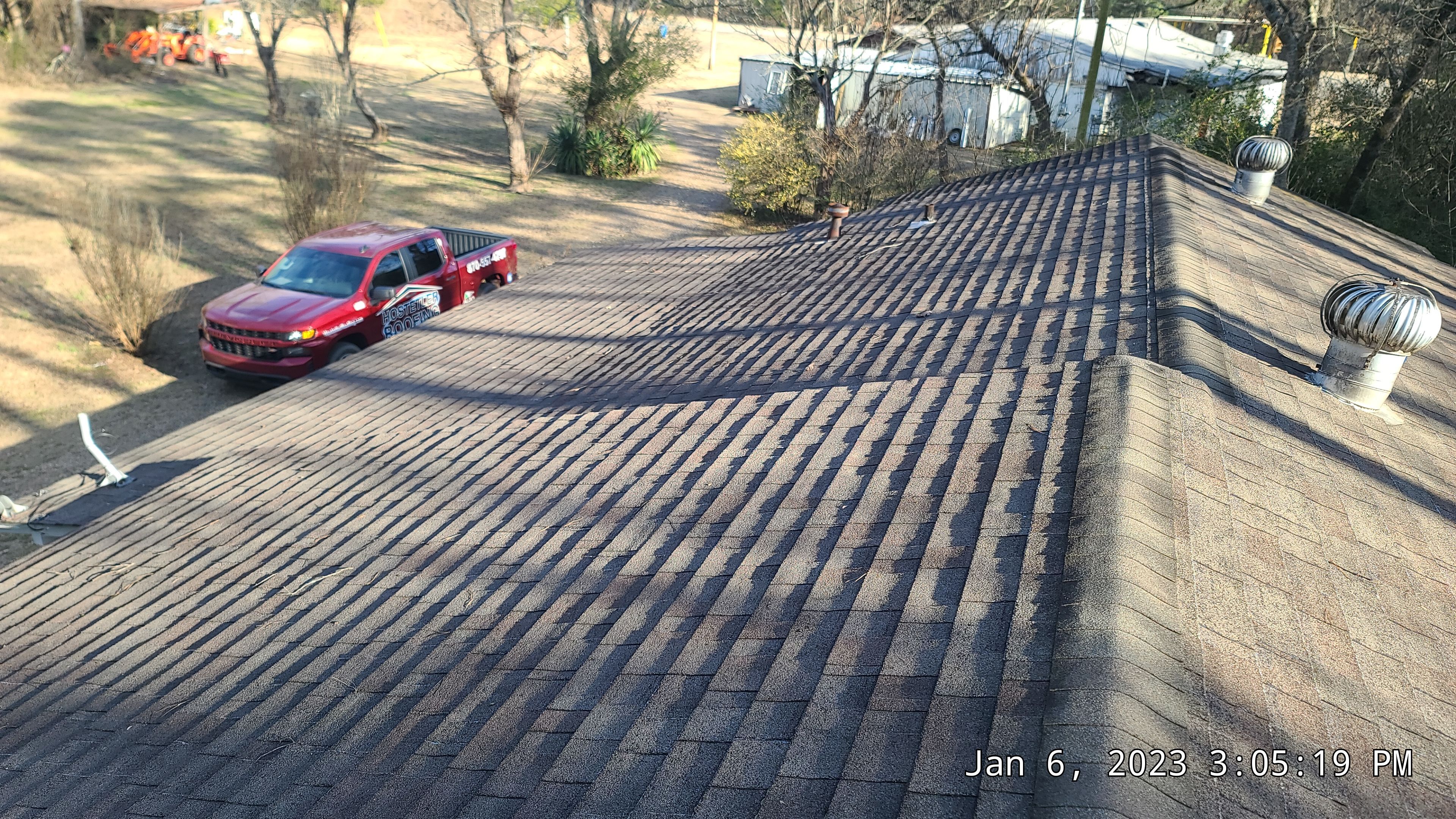 Residential Roofing Installation in Newhope, Arkansas by Hostetler Roofing