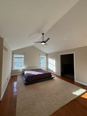 Neutral Bedroom Painting Project