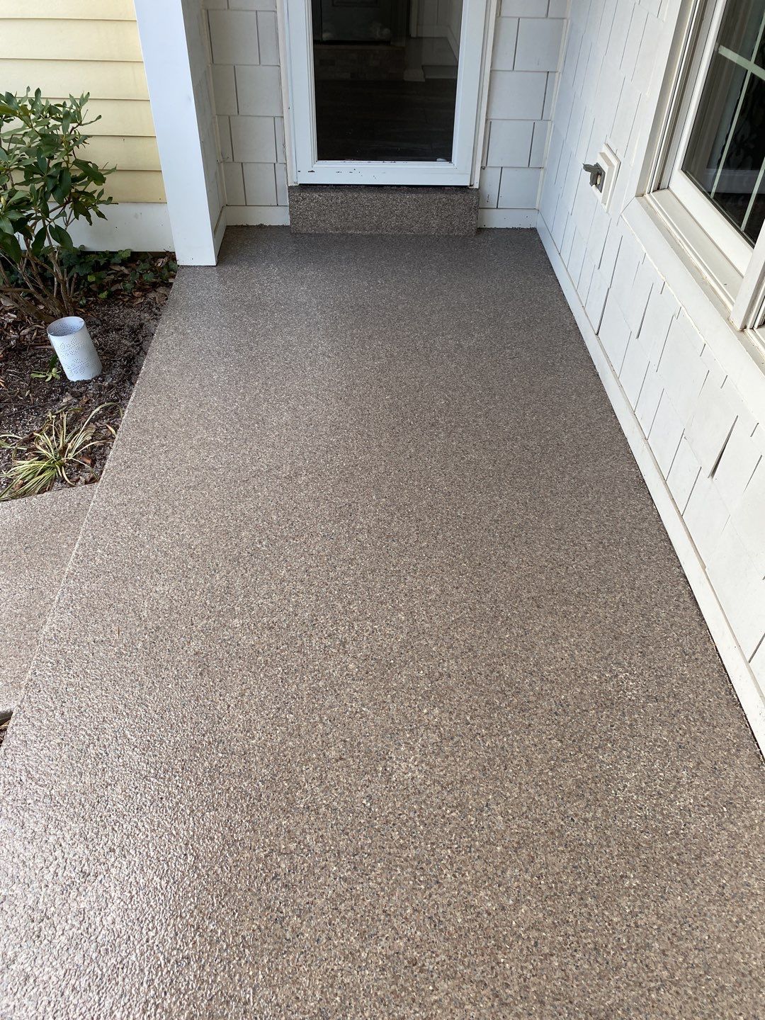 Large Patio + Garage Project in Pittsburgh by Floors in a Day, Inc