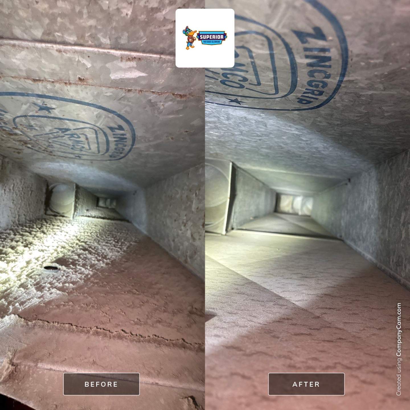 Air Duct Cleaning With a Vacuum Truck in Darlington, PA by Superior Air Duct Cleaning