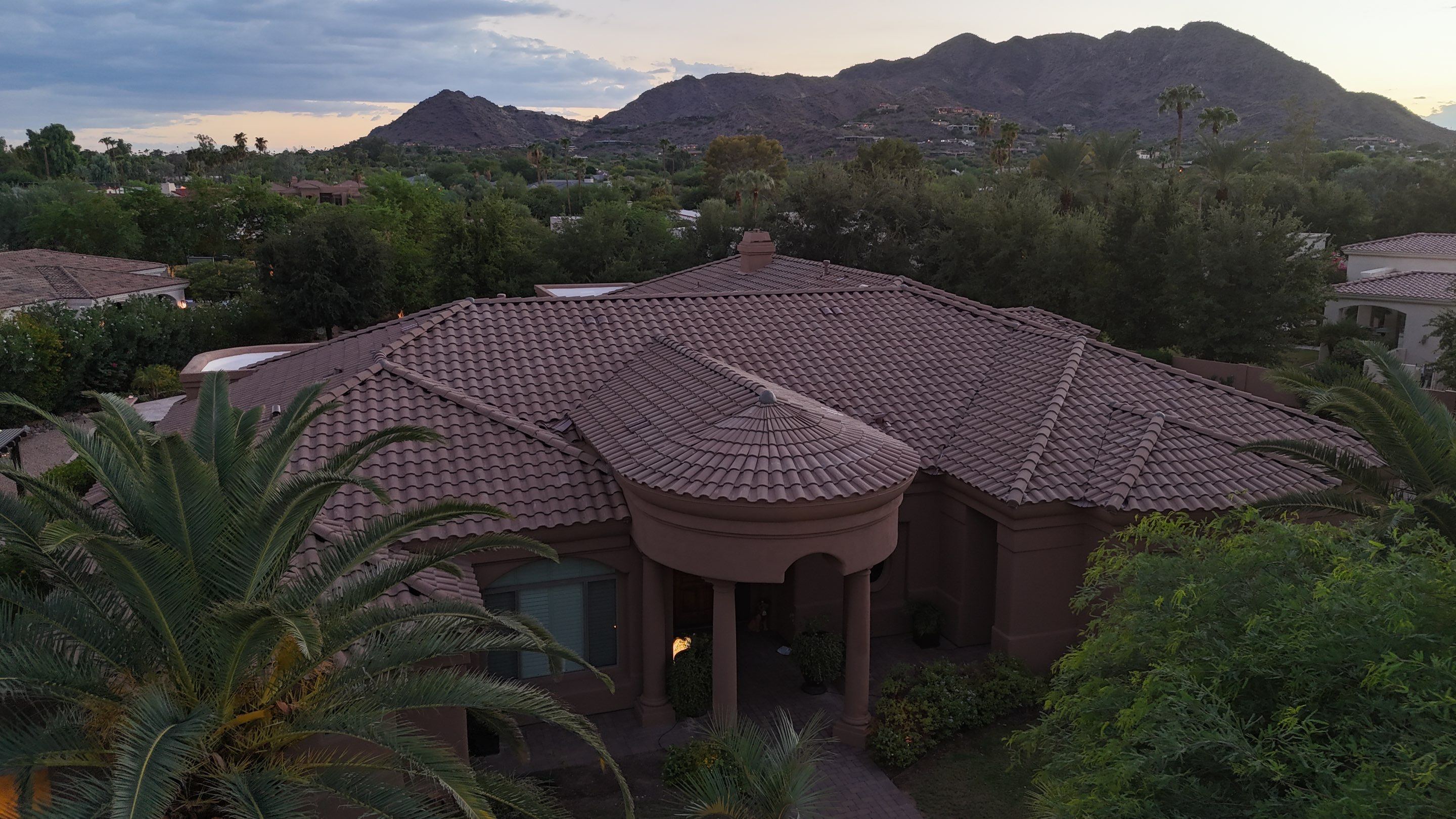 Project in Paradise Valley, AZ by Saint Roofing